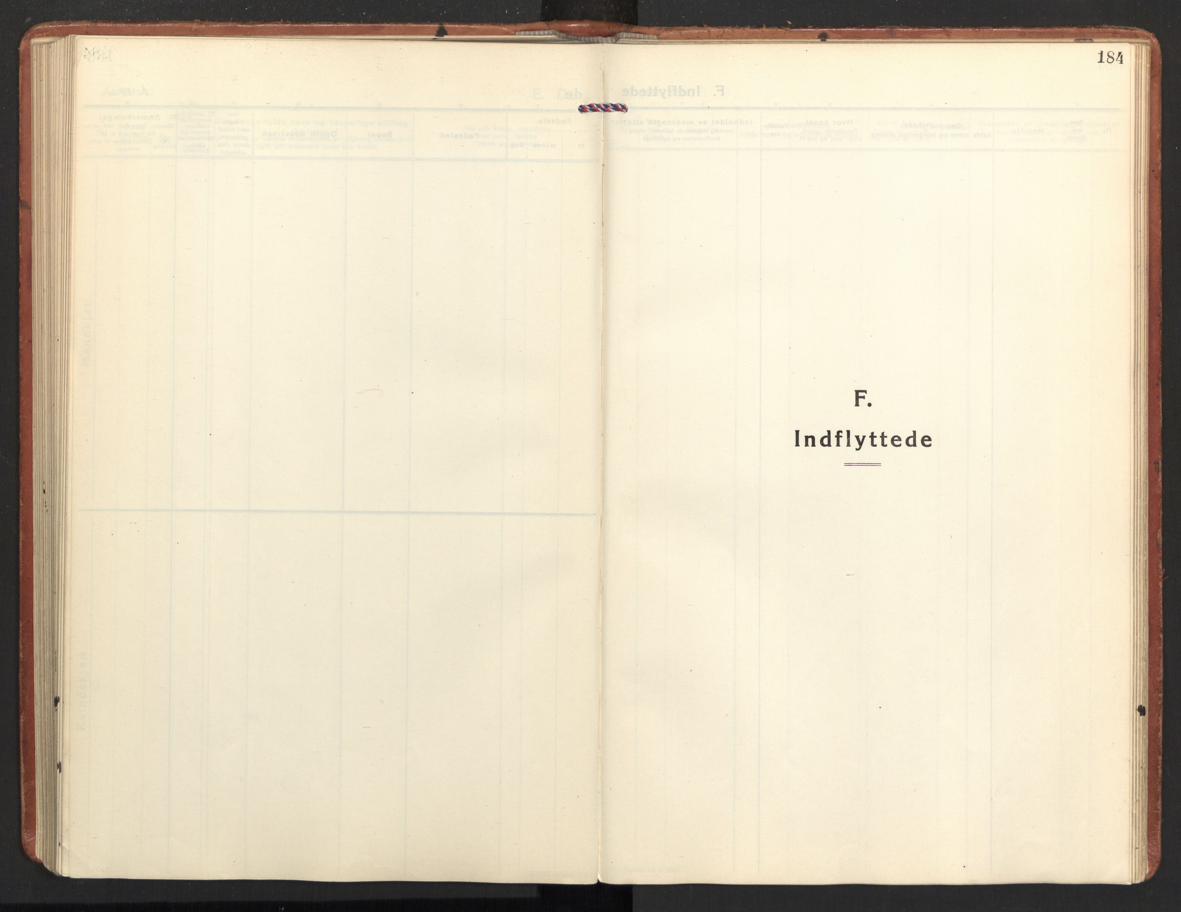 Ministerialprotokoller, klokkerbøker og fødselsregistre - Nordland, AV/SAT-A-1459/885/L1211: Ministerialbok nr. 885A11, 1927-1938, s. 184