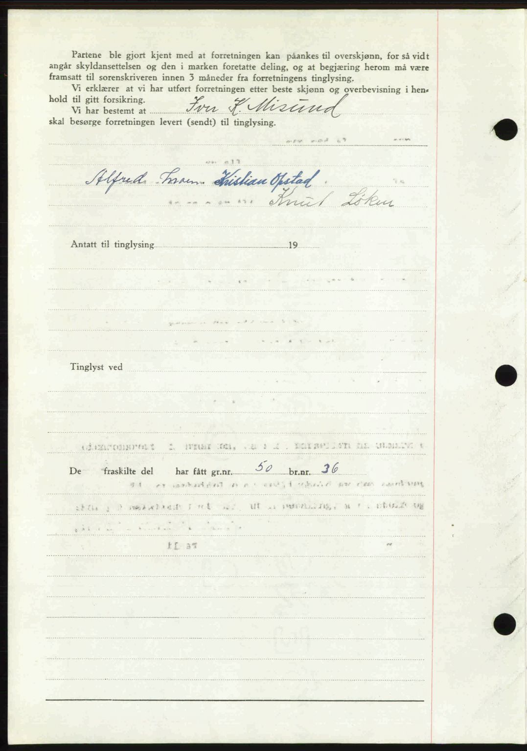 Romsdal sorenskriveri, AV/SAT-A-4149/1/2/2C: Pantebok nr. A27, 1948-1948, Dagboknr: 2892/1948