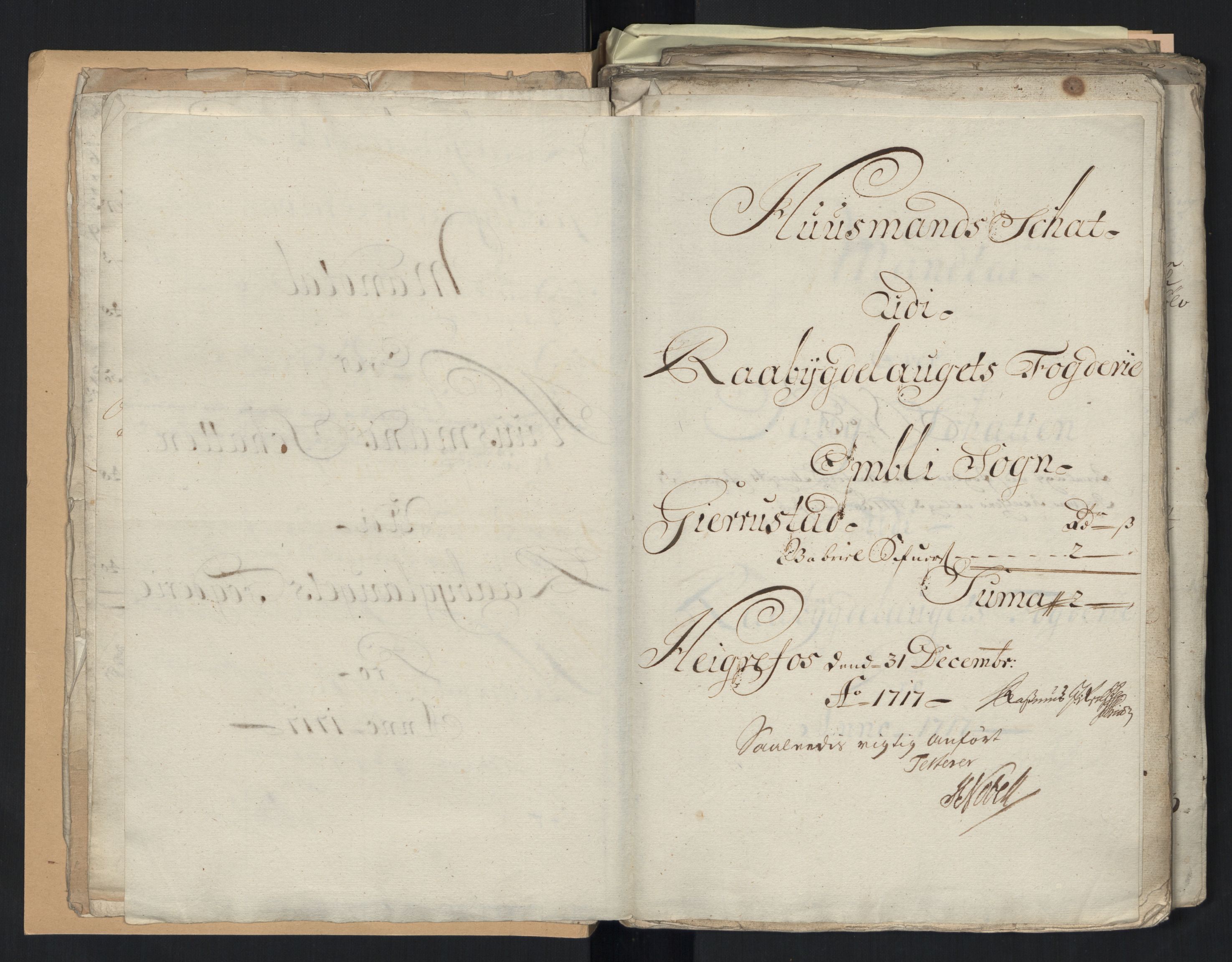 Rentekammeret inntil 1814, Reviderte regnskaper, Fogderegnskap, AV/RA-EA-4092/R40/L2452: Fogderegnskap Råbyggelag, 1716-1717, s. 201