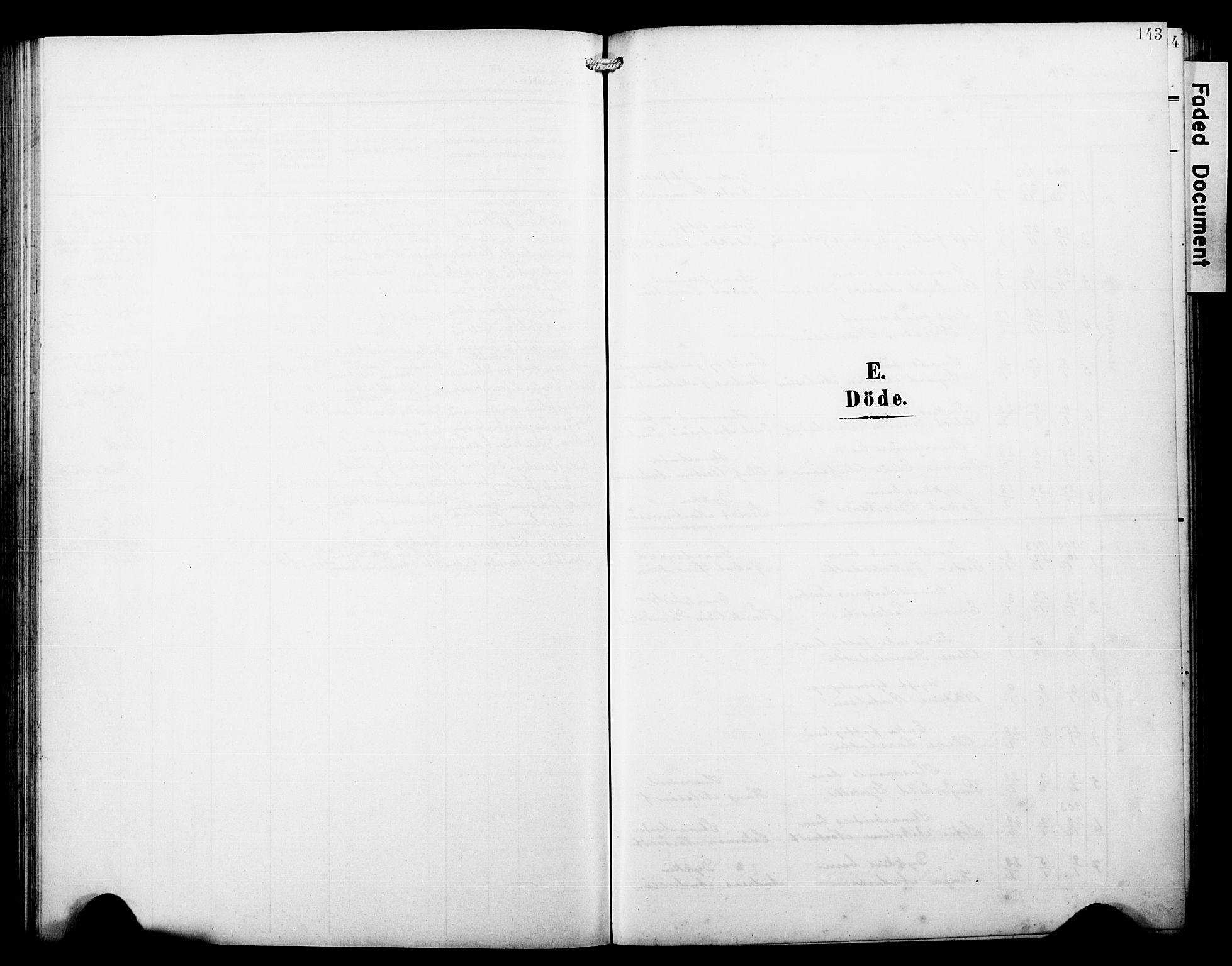 Askøy Sokneprestembete, AV/SAB-A-74101/H/Ha/Hab/Haba/L0014: Klokkerbok nr. A 14, 1904-1927, s. 143