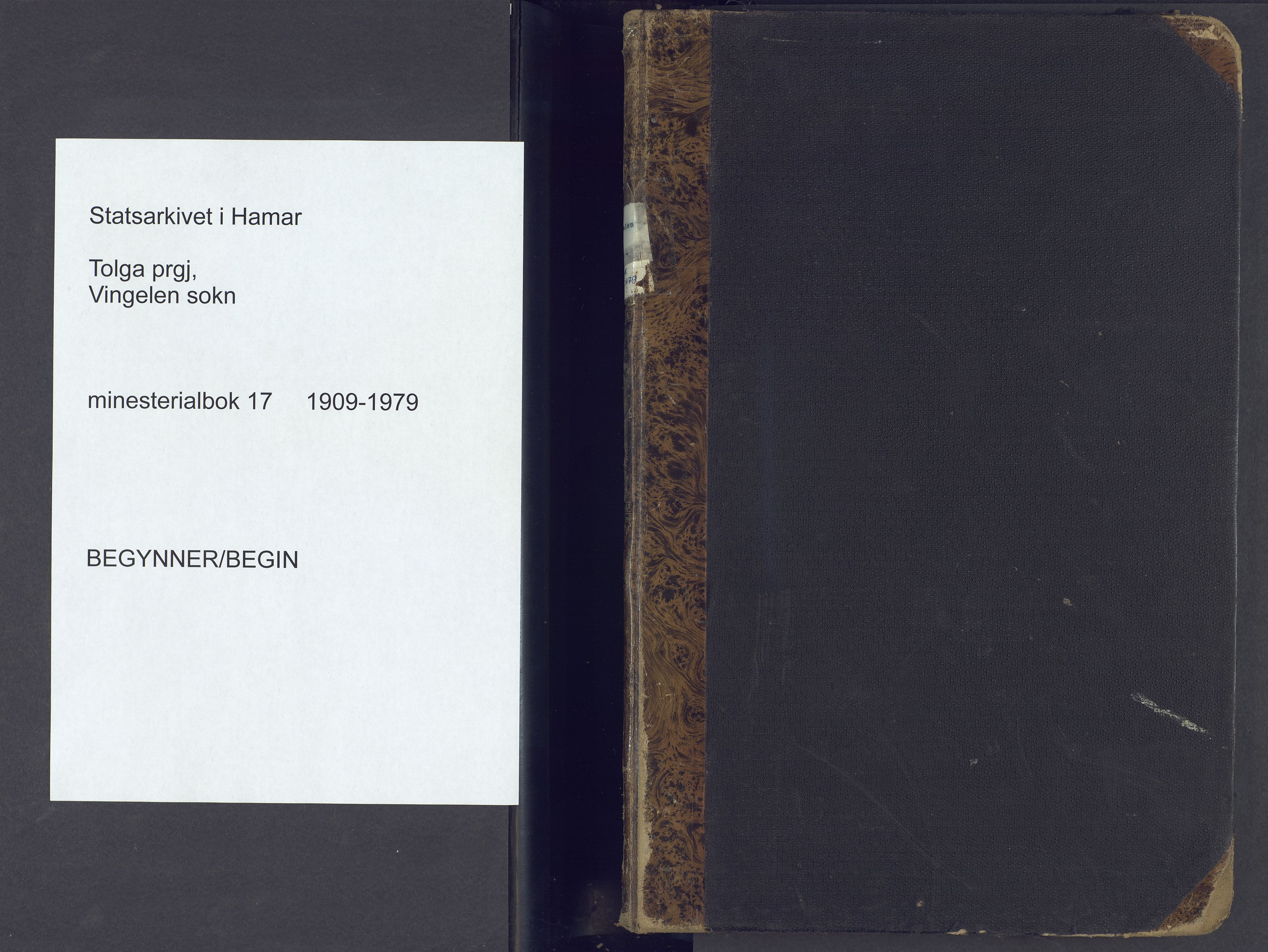 Tolga prestekontor, AV/SAH-PREST-062/K/L0017: Ministerialbok nr. 17, 1909-1979