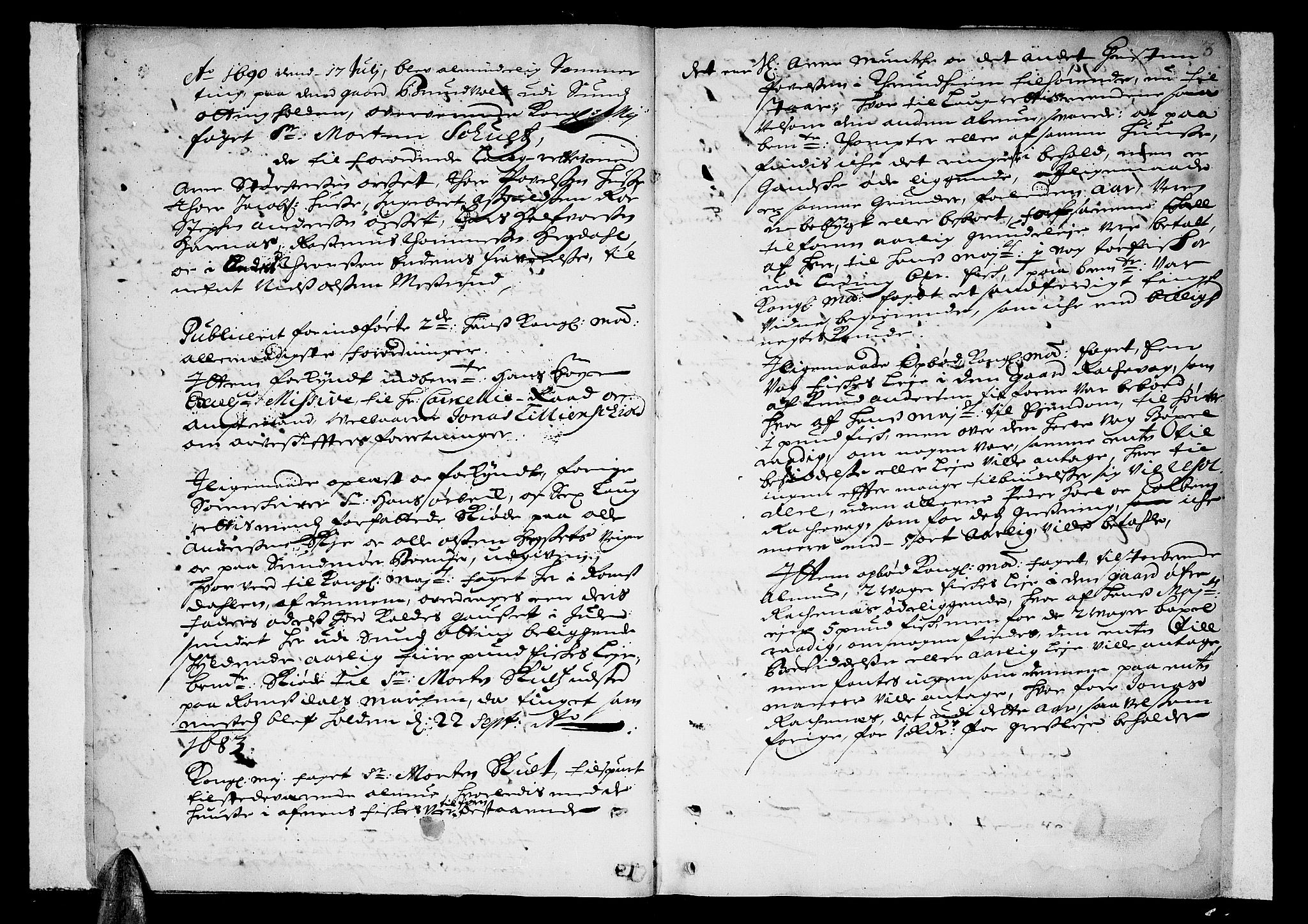 Romsdal sorenskriveri, SAT/A-4149/1/1/1A/L0002: Tingbok, 1690-1693, s. 2b-3a