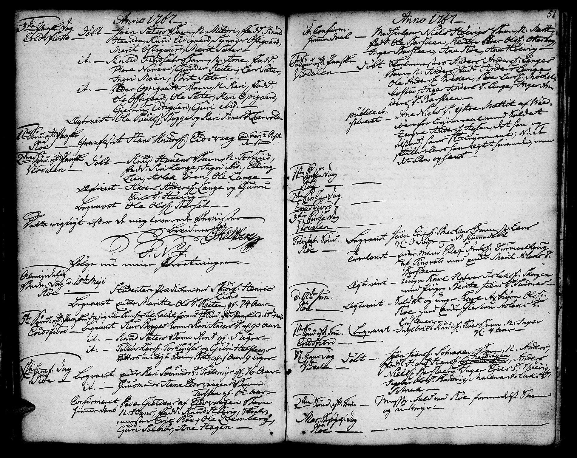 Ministerialprotokoller, klokkerbøker og fødselsregistre - Møre og Romsdal, AV/SAT-A-1454/551/L0621: Ministerialbok nr. 551A01, 1757-1803, s. 51