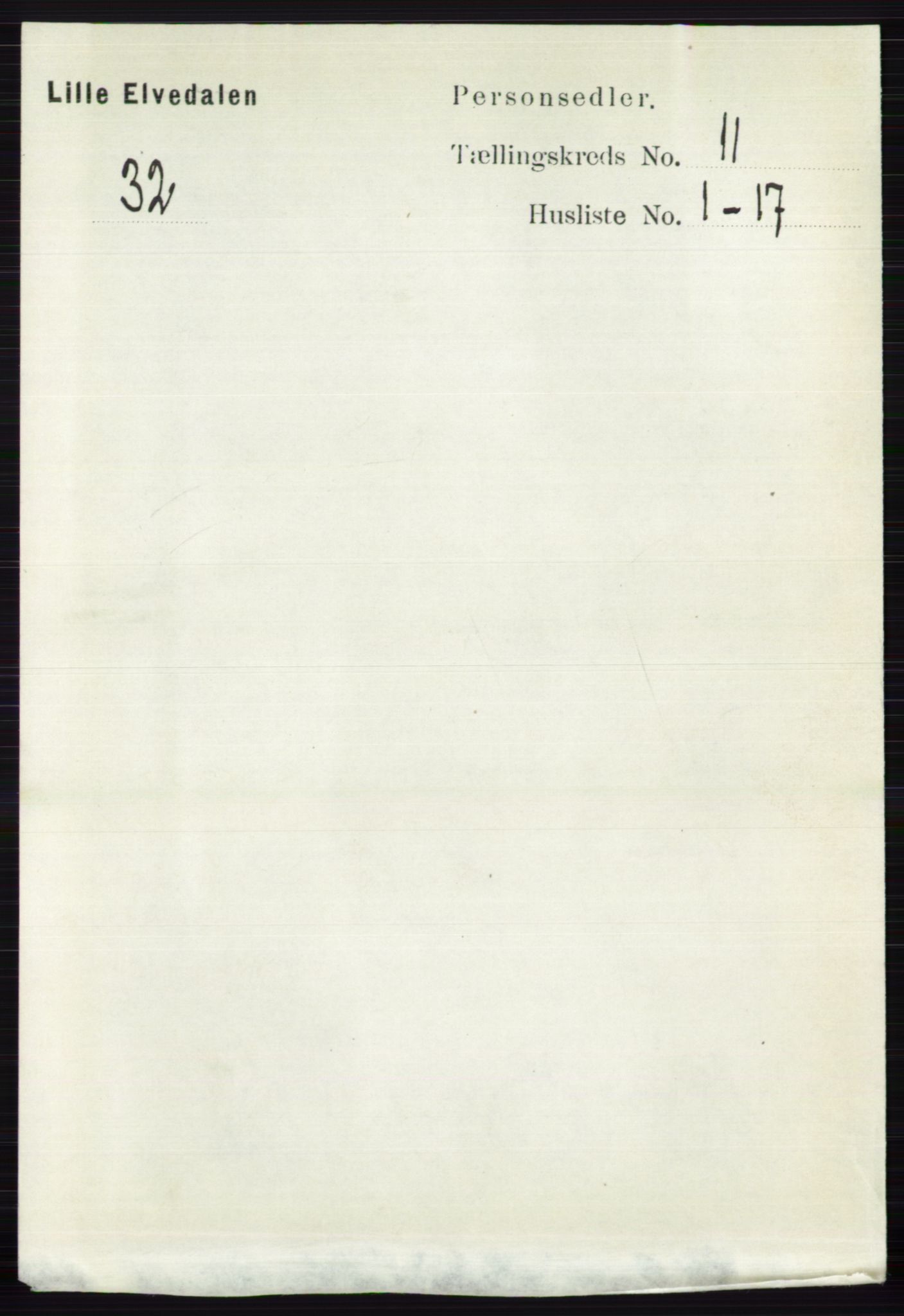 RA, Folketelling 1891 for 0438 Lille Elvedalen herred, 1891, s. 3792