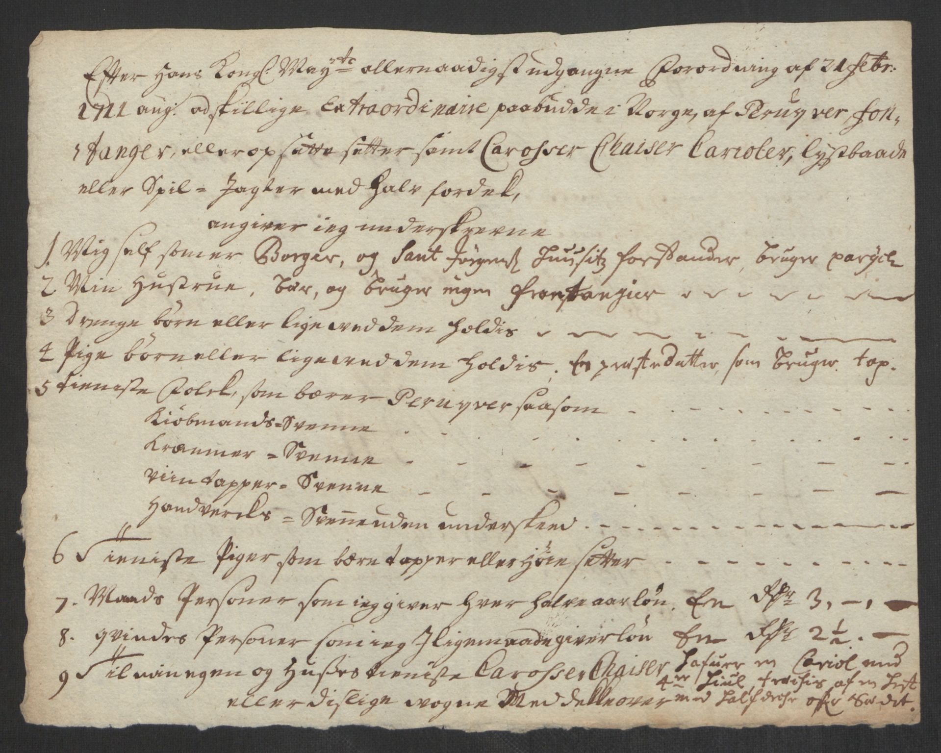 Rentekammeret inntil 1814, Reviderte regnskaper, Byregnskaper, AV/RA-EA-4066/R/Rs/L0507: [S3] Kontribusjonsregnskap, 1699-1711, s. 553