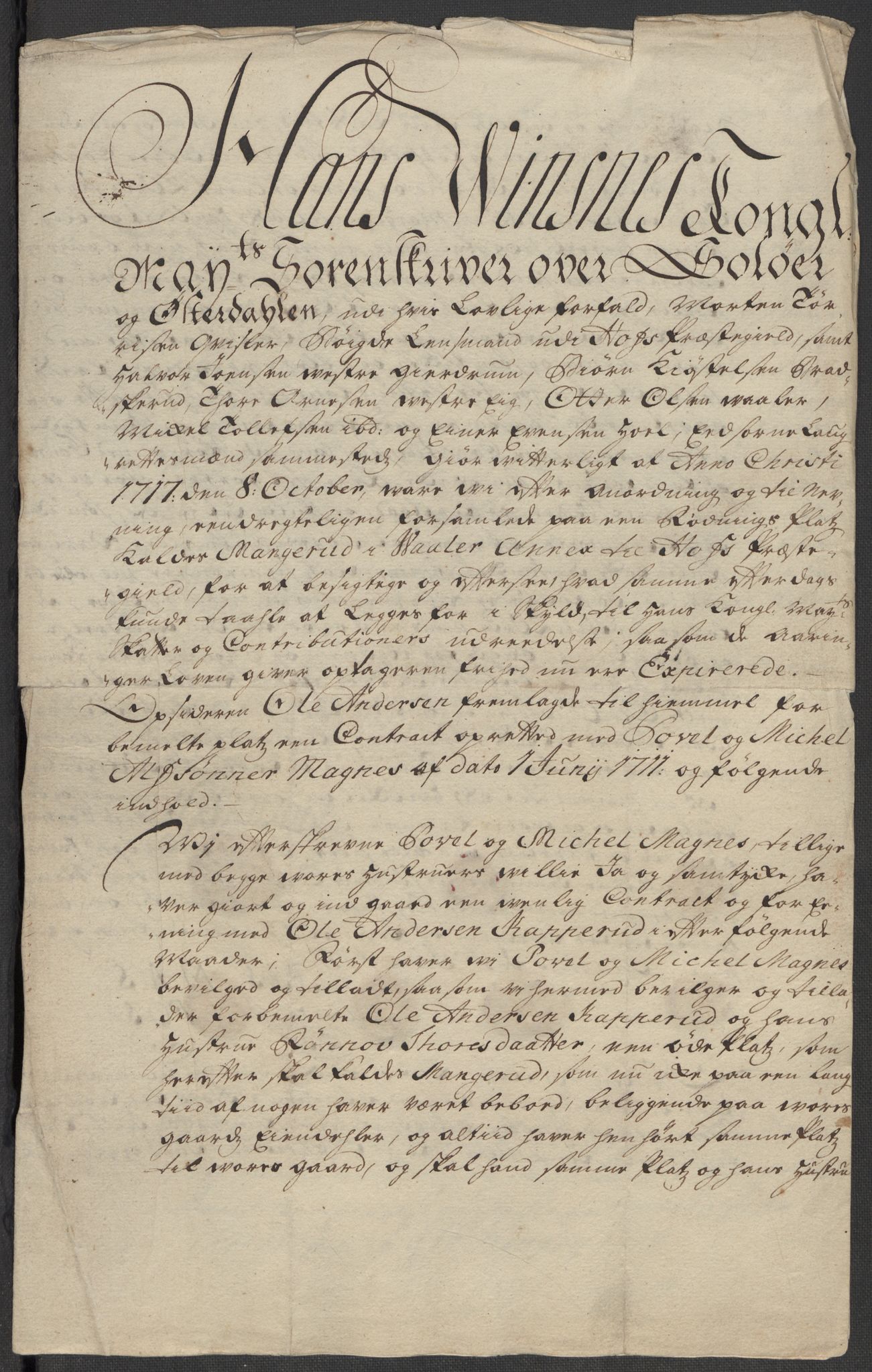 Rentekammeret inntil 1814, Reviderte regnskaper, Fogderegnskap, RA/EA-4092/R13/L0857: Fogderegnskap Solør, Odal og Østerdal, 1718, s. 110