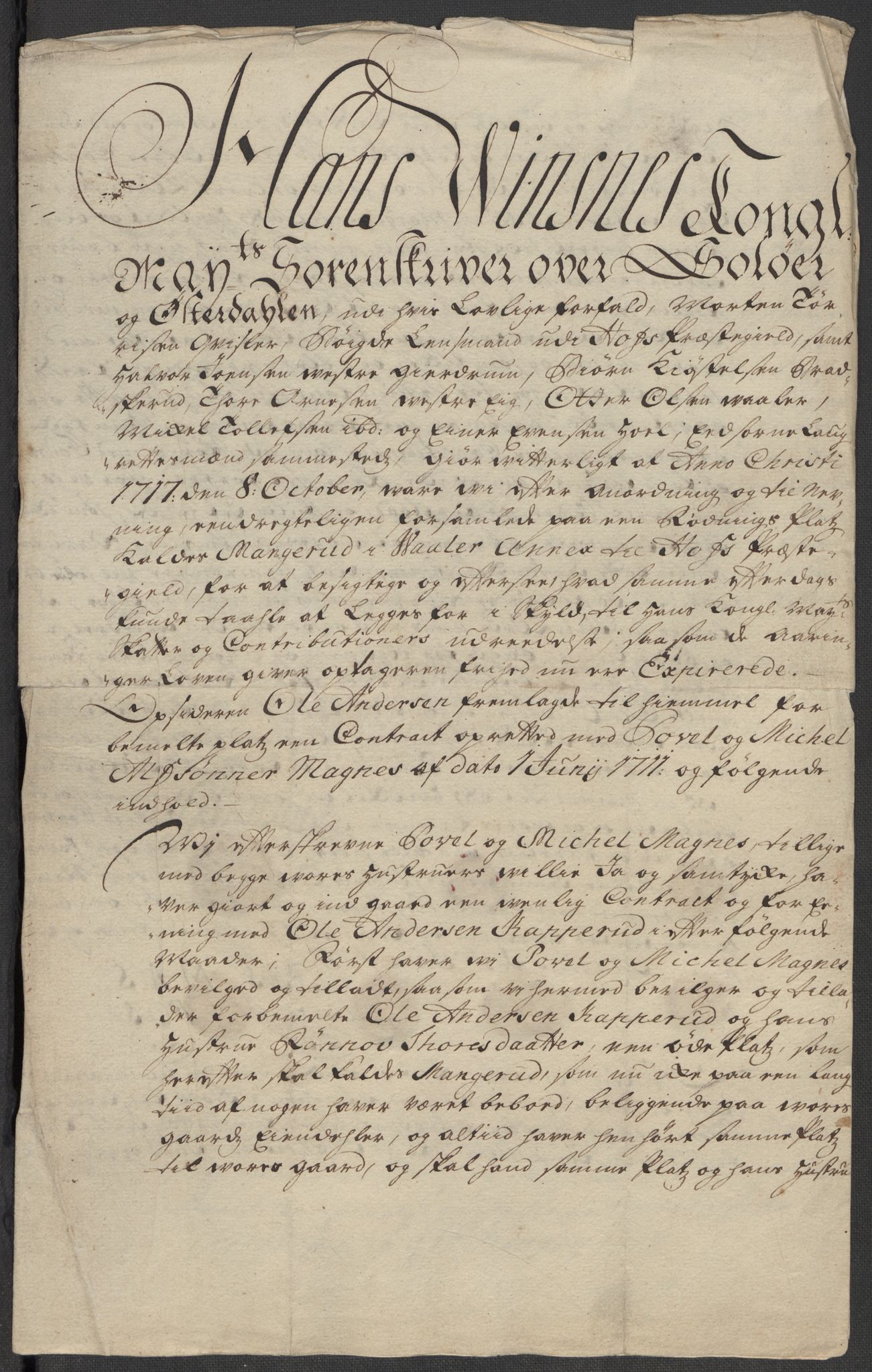 Rentekammeret inntil 1814, Reviderte regnskaper, Fogderegnskap, AV/RA-EA-4092/R13/L0857: Fogderegnskap Solør, Odal og Østerdal, 1718, s. 110