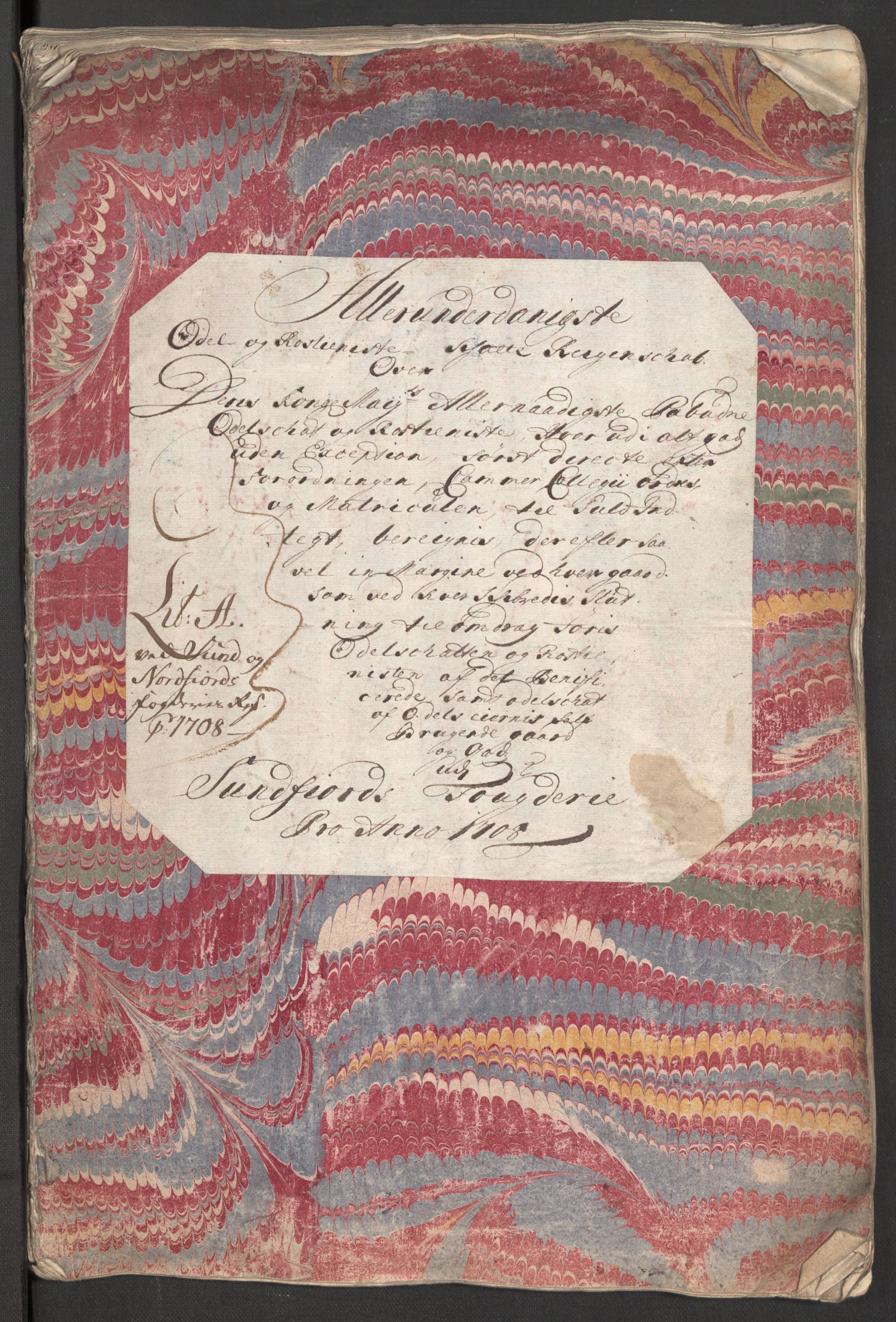 Rentekammeret inntil 1814, Reviderte regnskaper, Fogderegnskap, RA/EA-4092/R53/L3431: Fogderegnskap Sunn- og Nordfjord, 1708, s. 49