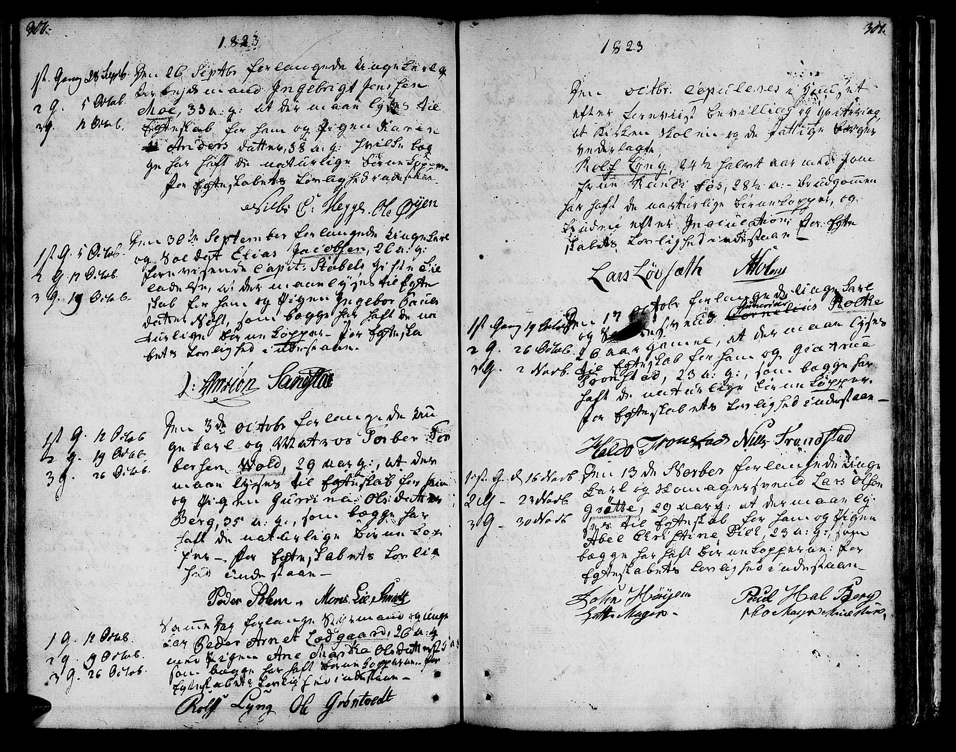 Ministerialprotokoller, klokkerbøker og fødselsregistre - Sør-Trøndelag, SAT/A-1456/601/L0042: Ministerialbok nr. 601A10, 1802-1830, s. 300-301