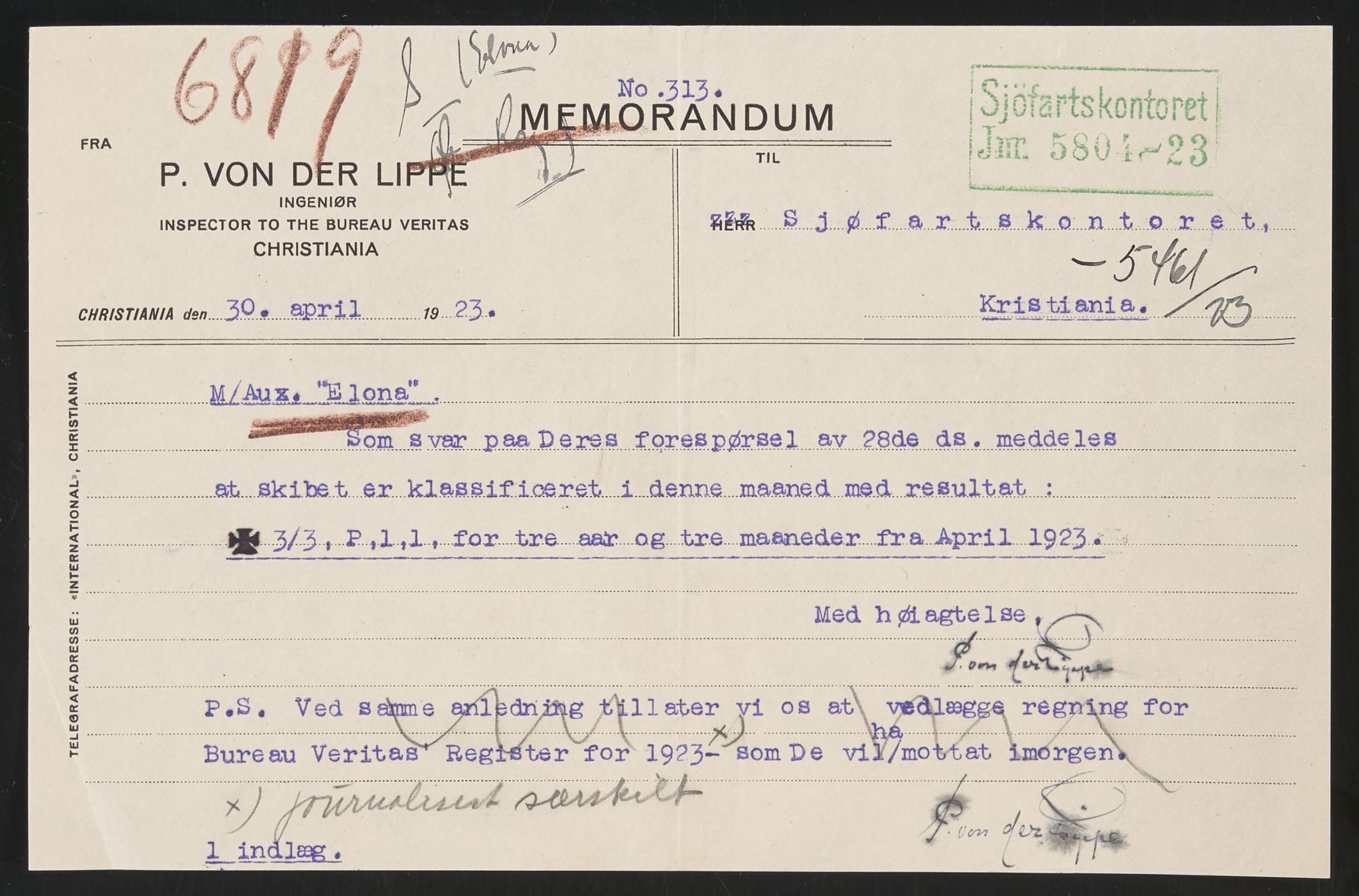 Sjøfartsdirektoratet med forløpere, skipsmapper slettede skip, AV/RA-S-4998/F/Fa/L0292: --, 1869-1930, s. 21