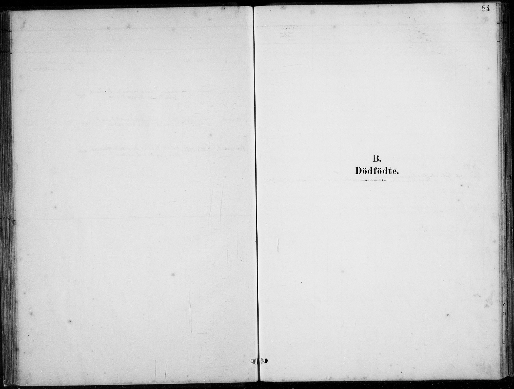 Lavik sokneprestembete, SAB/A-80901: Klokkerbok nr. A 2, 1882-1910, s. 84
