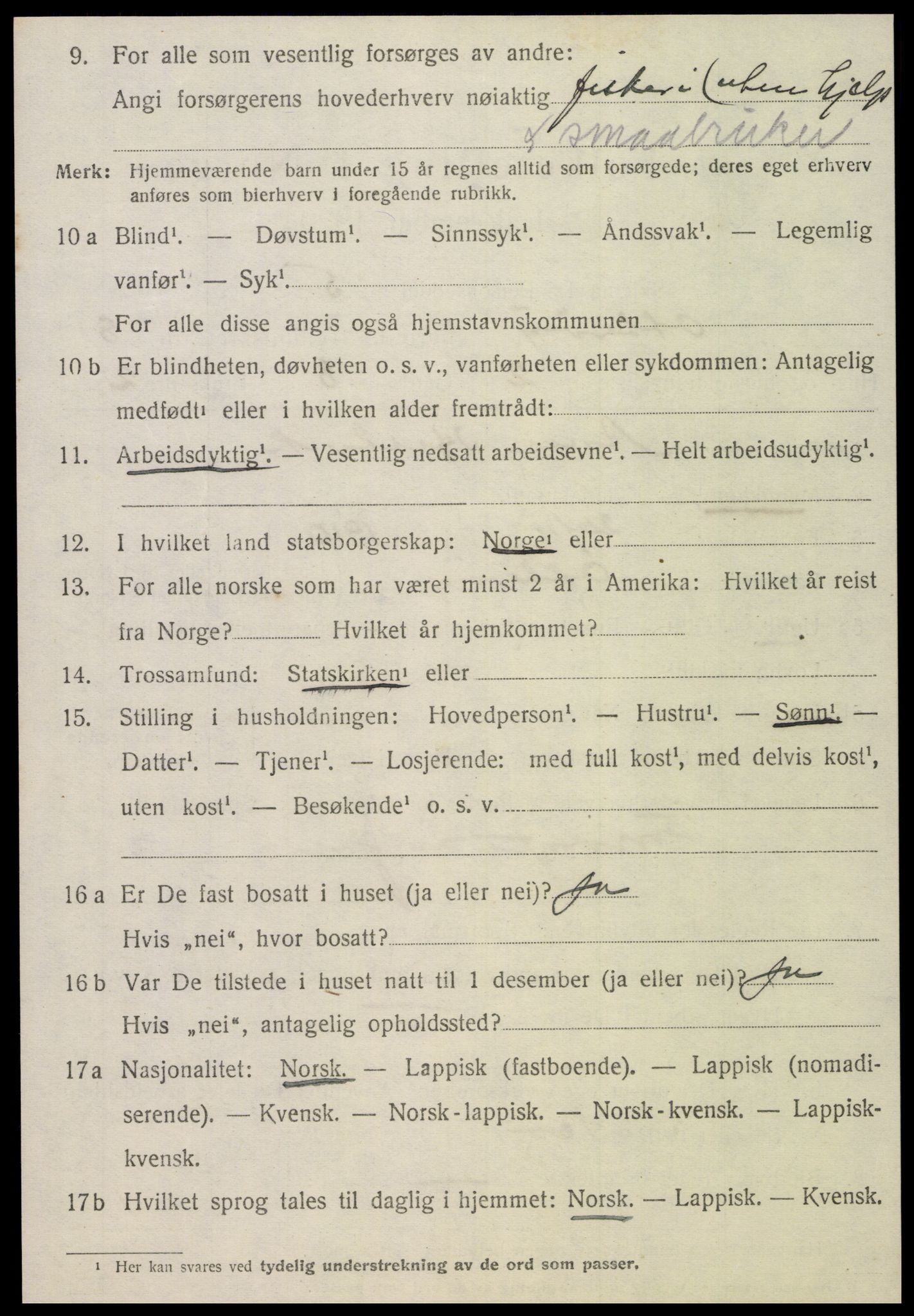 SAT, Folketelling 1920 for 1747 Otterøy herred, 1920, s. 2946