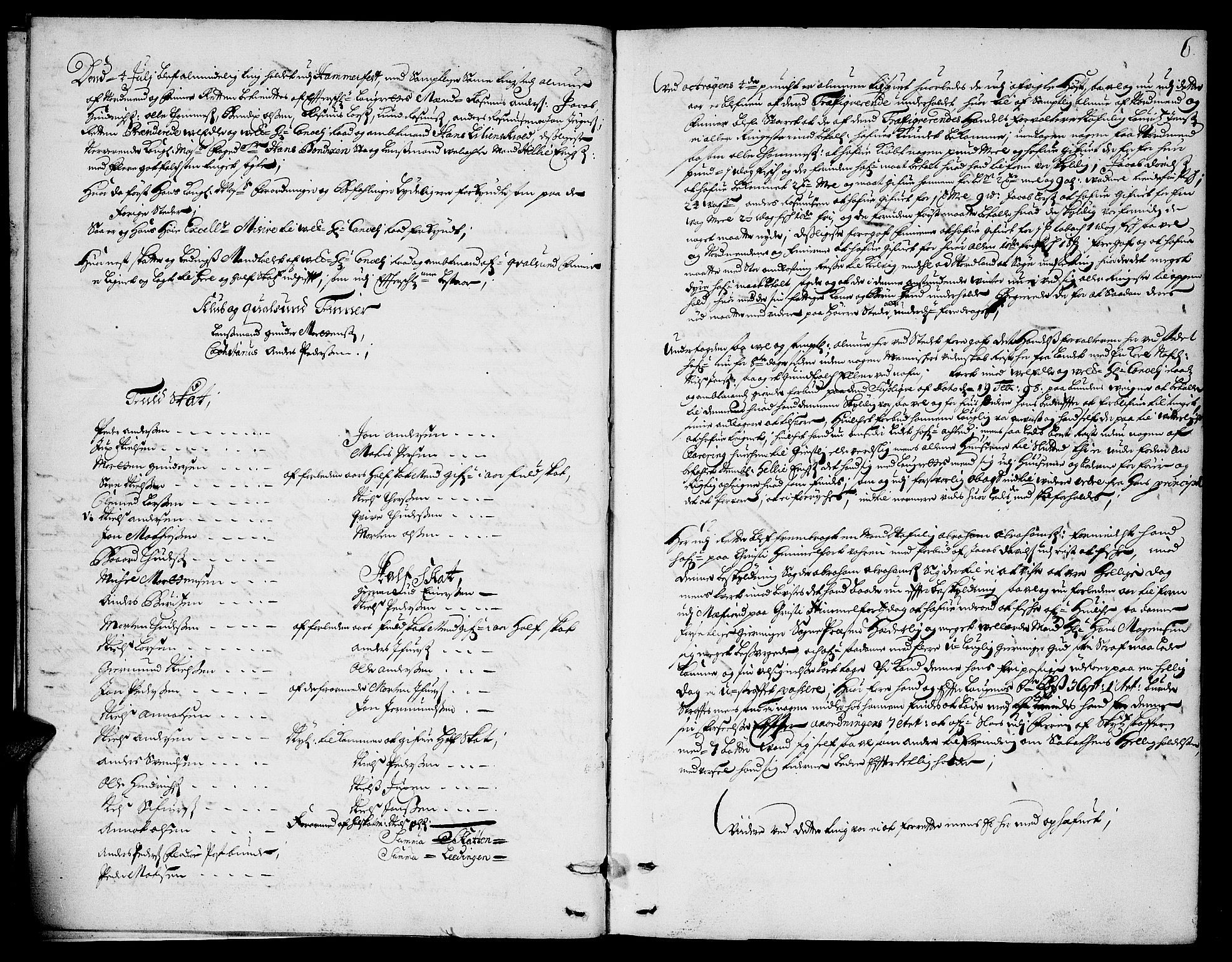 Finnmark sorenskriveri, AV/SATØ-S-0053/F/Fa/L0027: Justisprotokoller, 1698-1701, s. 5b-6a