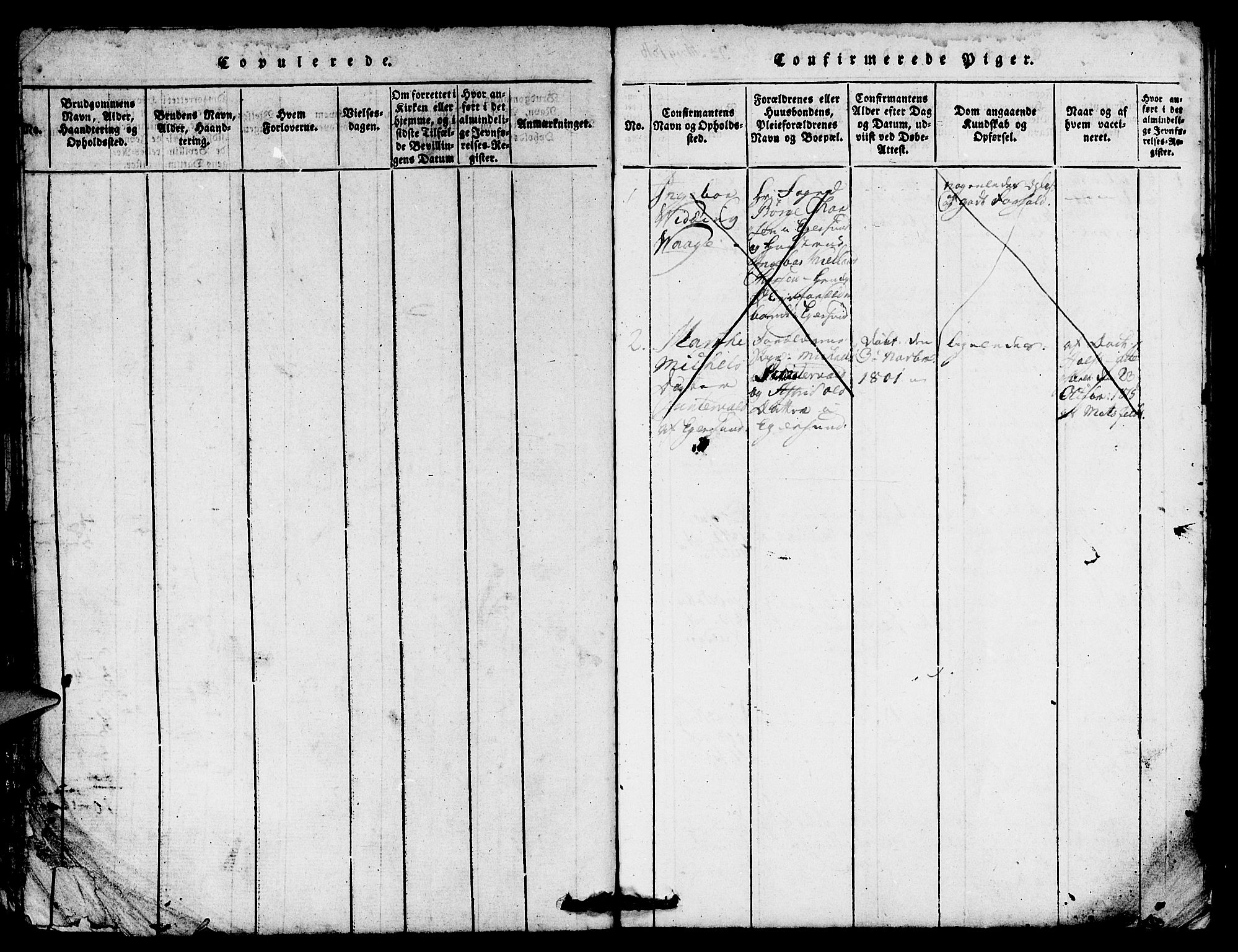 Eigersund sokneprestkontor, SAST/A-101807/S08/L0007: Ministerialbok nr. A 7, 1815-1827