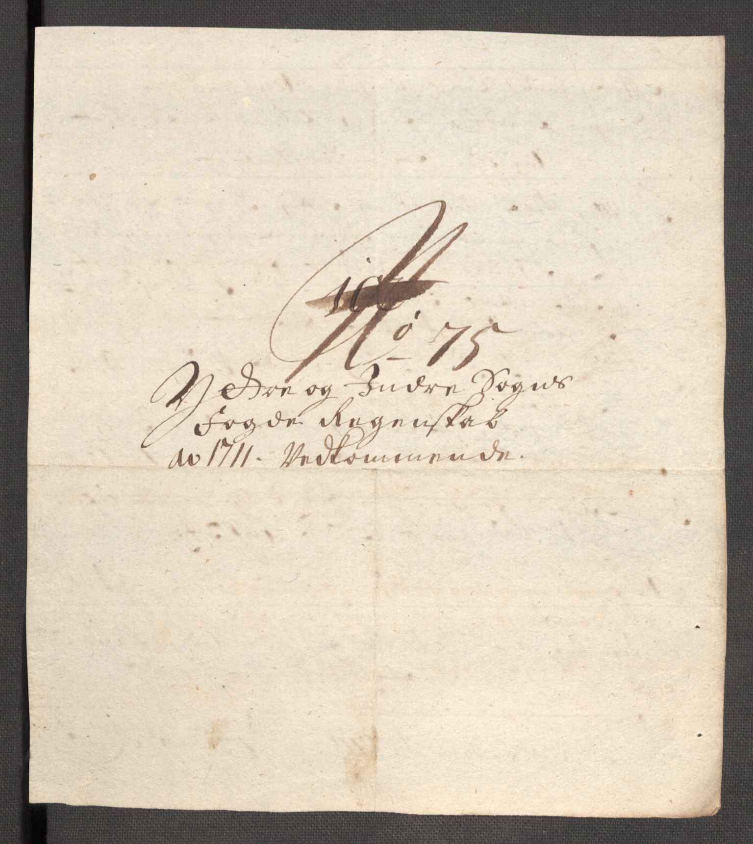 Rentekammeret inntil 1814, Reviderte regnskaper, Fogderegnskap, RA/EA-4092/R52/L3317: Fogderegnskap Sogn, 1711, s. 377