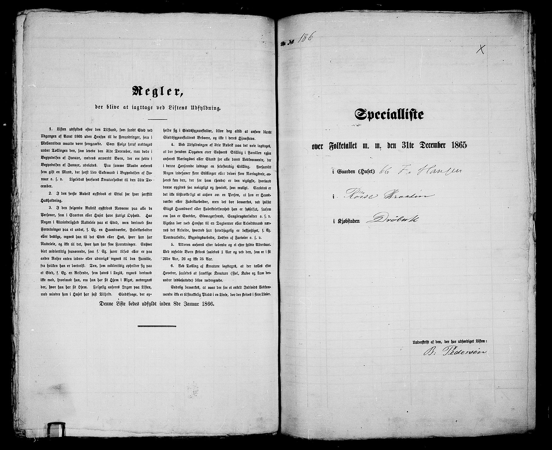 RA, Folketelling 1865 for 0203B Drøbak prestegjeld, Drøbak kjøpstad, 1865, s. 377