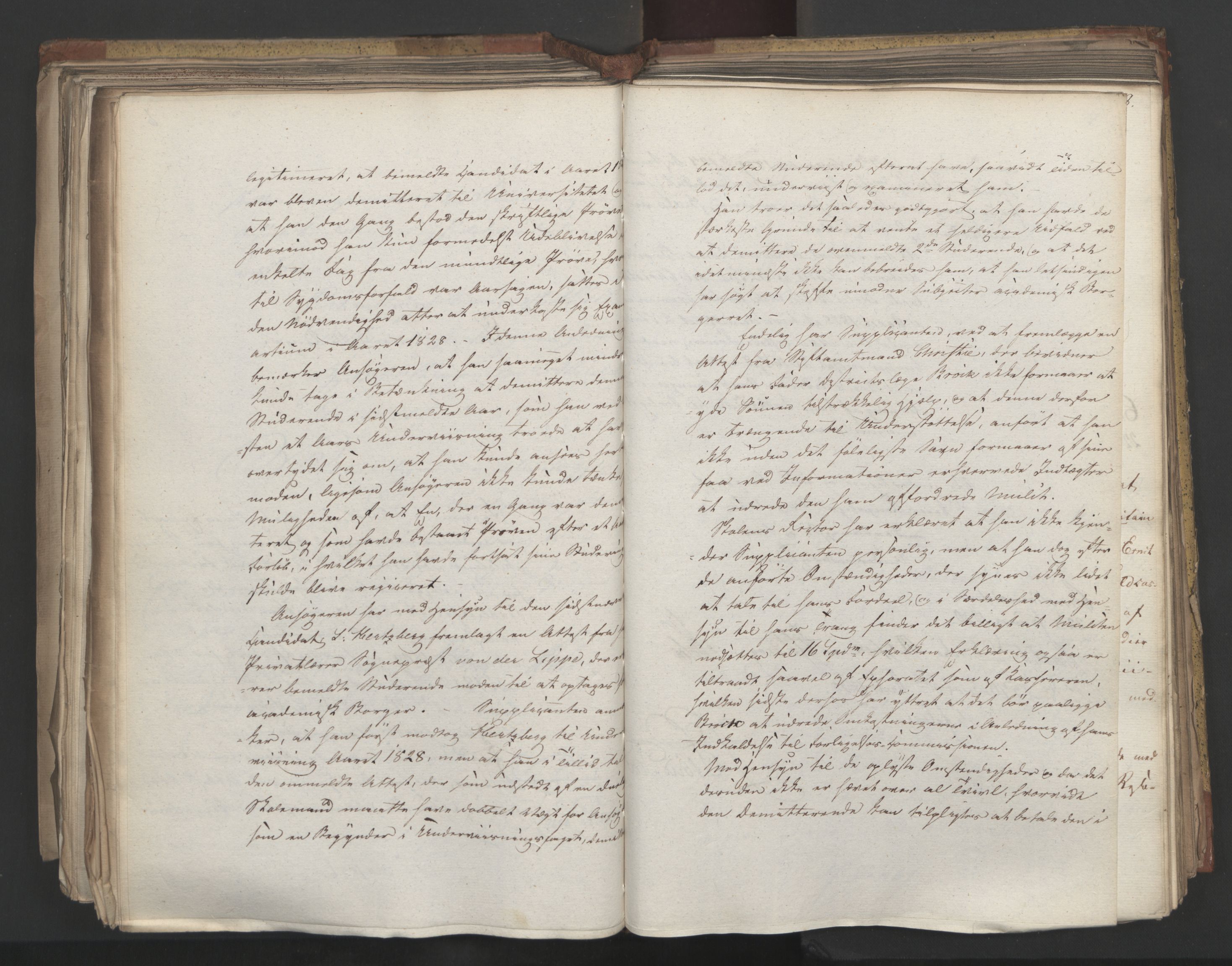 Statsrådsavdelingen i Stockholm, AV/RA-S-1003/D/Da/L0063: Regjeringsinnstillinger nr. 1788-1889, 1830, s. 384