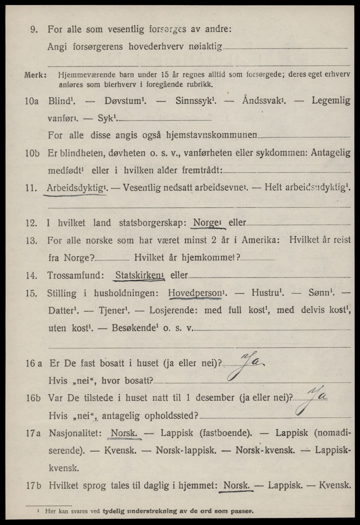 SAT, Folketelling 1920 for 1653 Melhus herred, 1920, s. 2584
