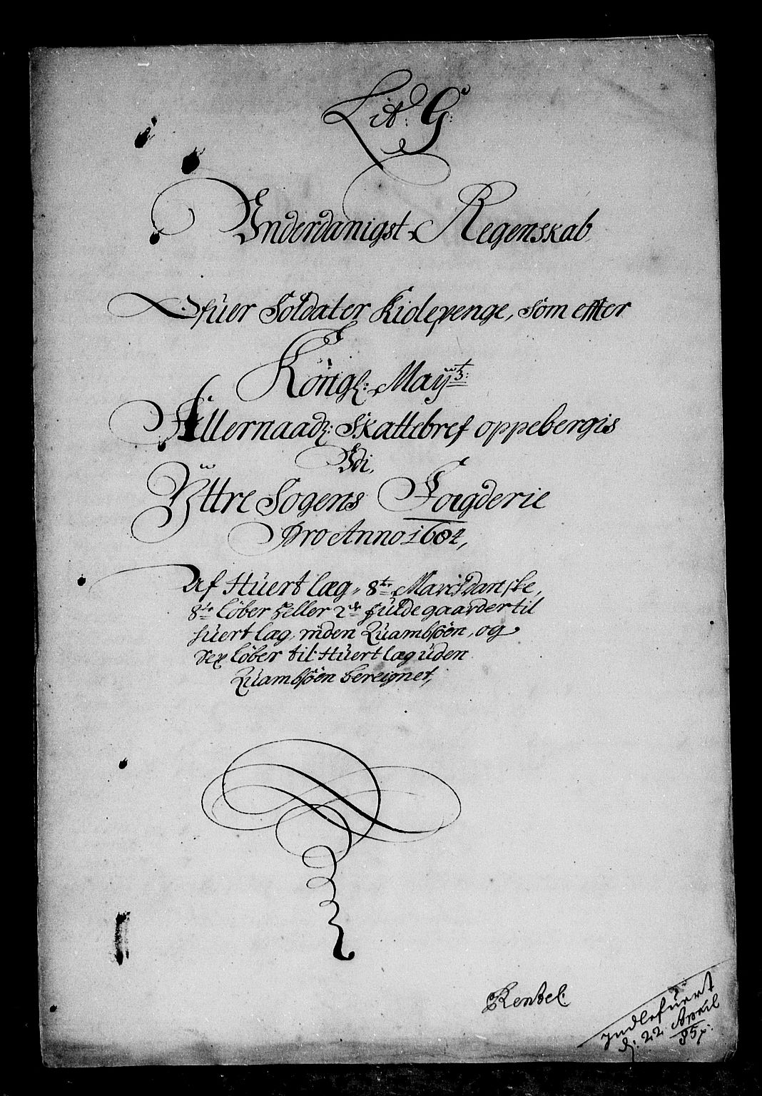 Rentekammeret inntil 1814, Reviderte regnskaper, Stiftamtstueregnskaper, Bergen stiftamt, AV/RA-EA-6043/R/Rc/L0075: Bergen stiftamt, 1682-1684