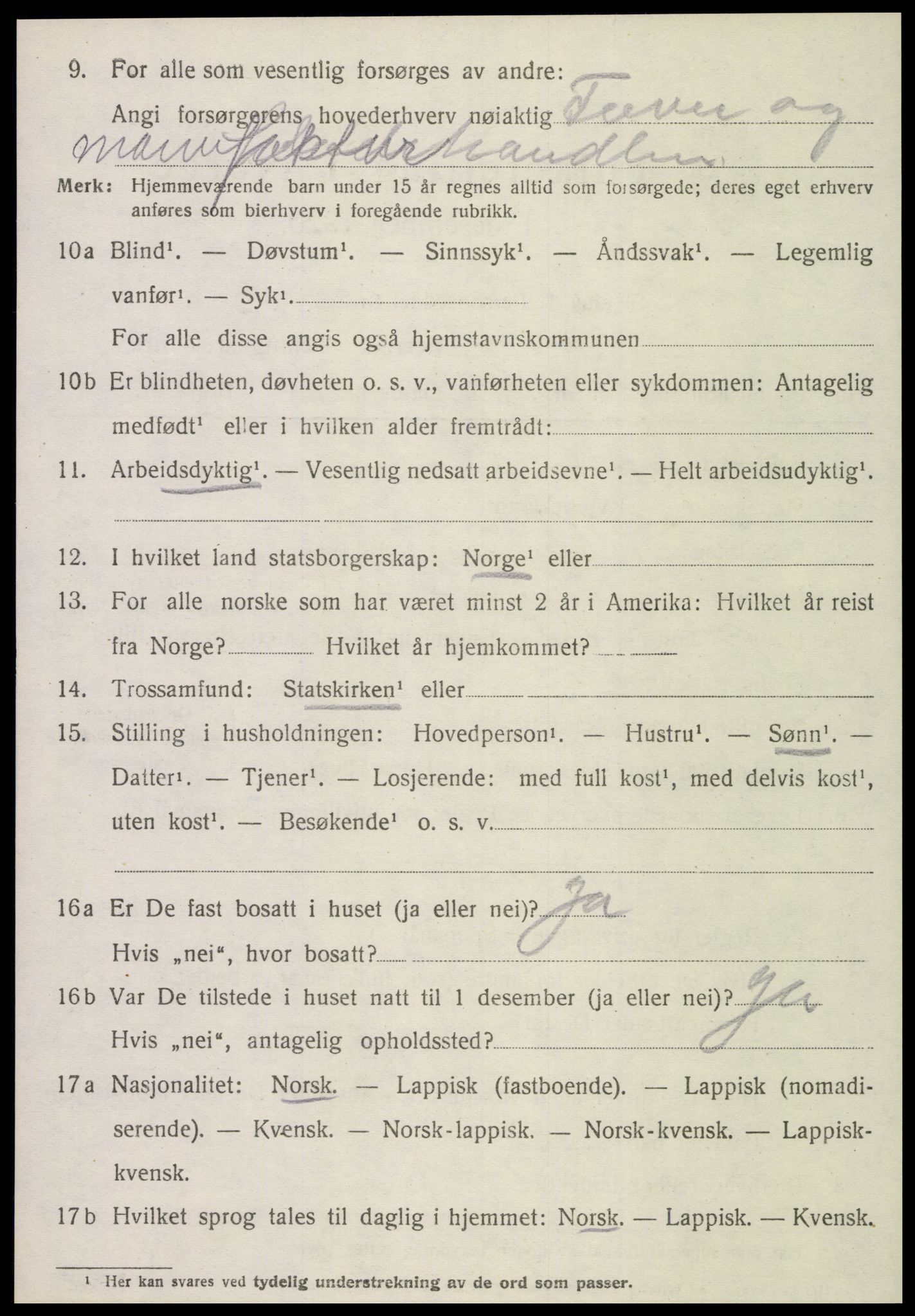 SAT, Folketelling 1920 for 1714 Stjørdal herred, 1920, s. 3953