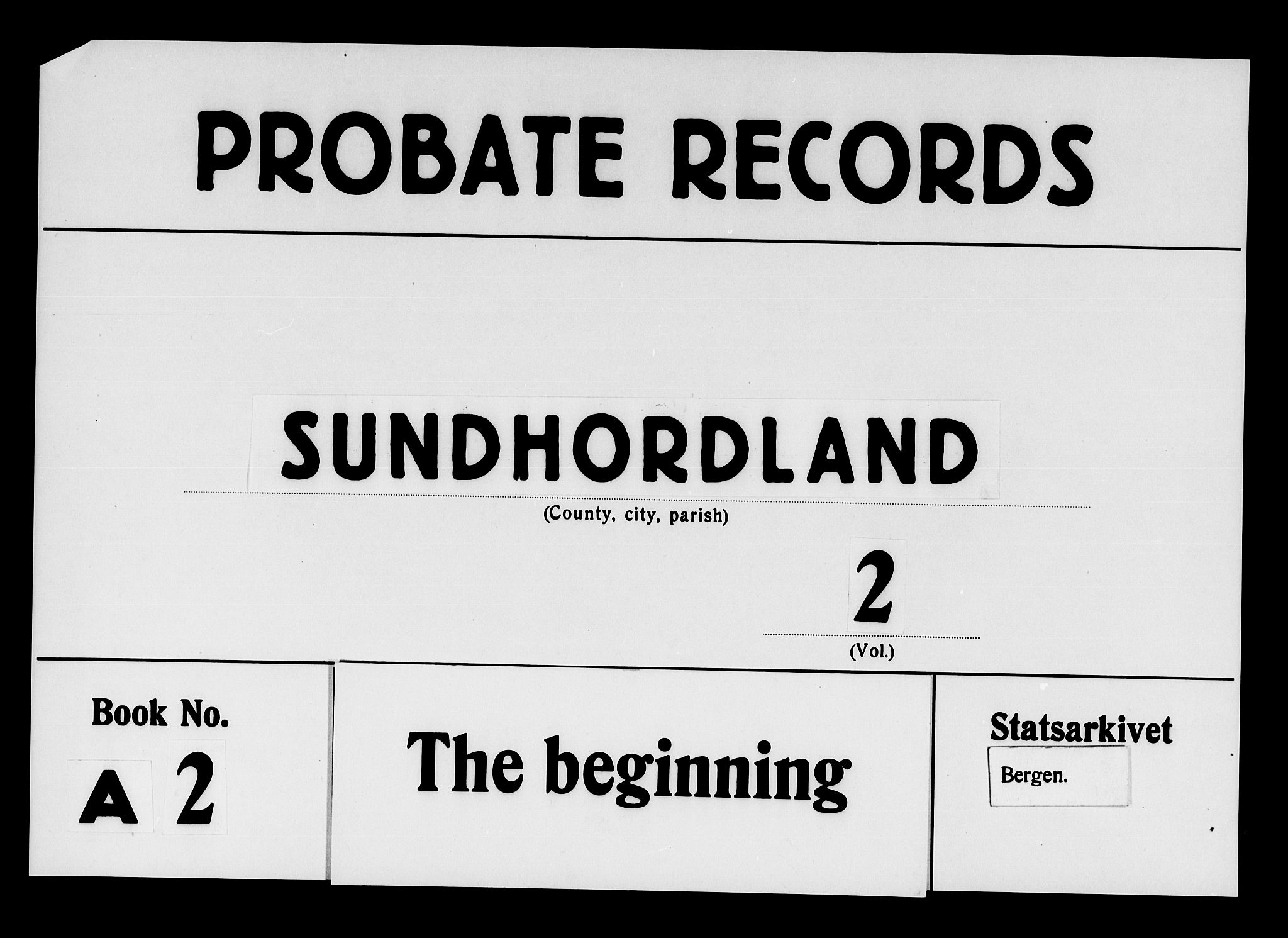 Sunnhordland sorenskrivar, AV/SAB-A-2401/1/H/Ha/Haa/L0002: Skifteprotokollar. Register på kort. Fol 290- ut, 1695-1699