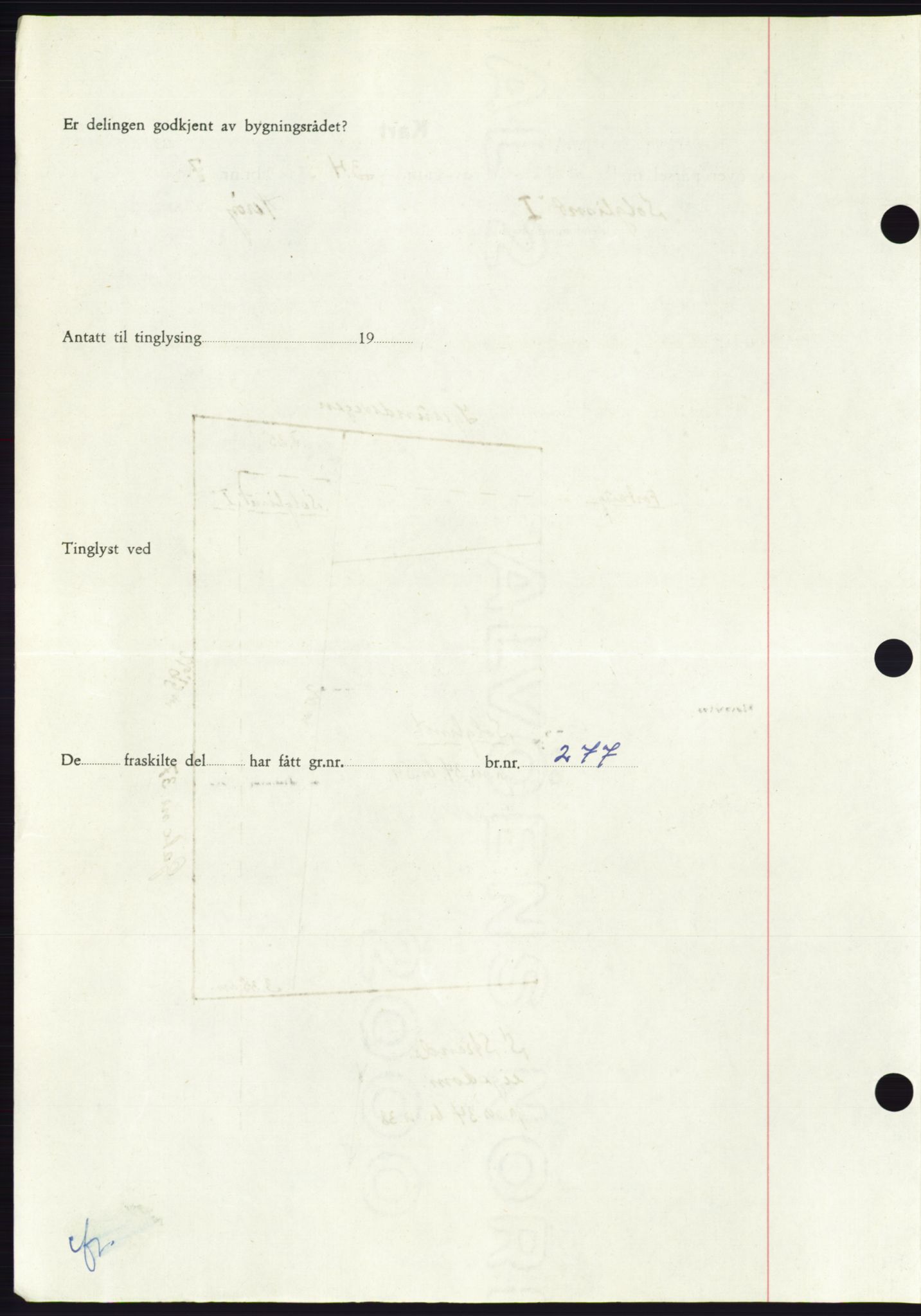 Søre Sunnmøre sorenskriveri, AV/SAT-A-4122/1/2/2C/L0099: Pantebok nr. 25A, 1954-1954, Dagboknr: 2609/1954