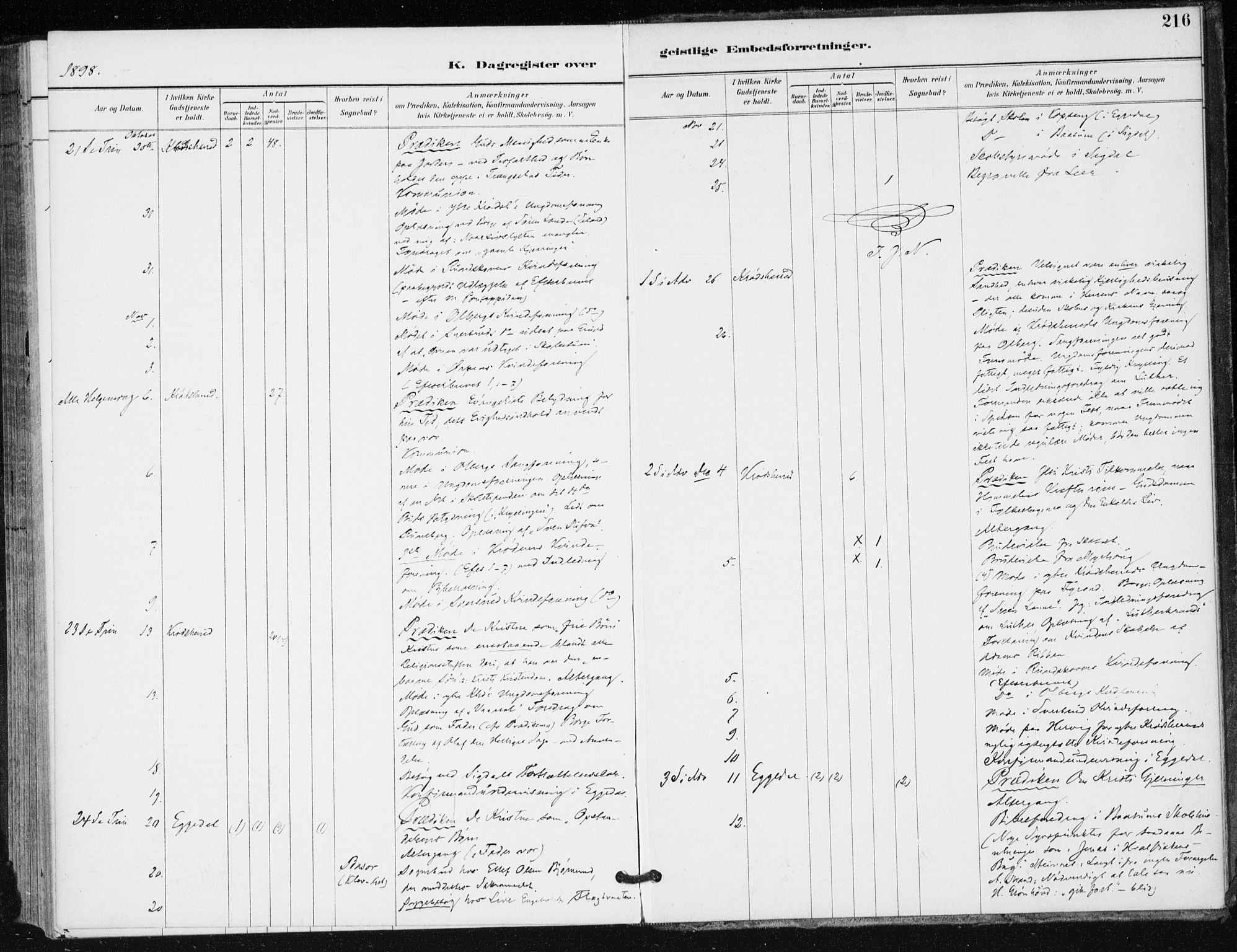 Krødsherad kirkebøker, AV/SAKO-A-19/F/Fa/L0006: Ministerialbok nr. 6, 1889-1899, s. 216