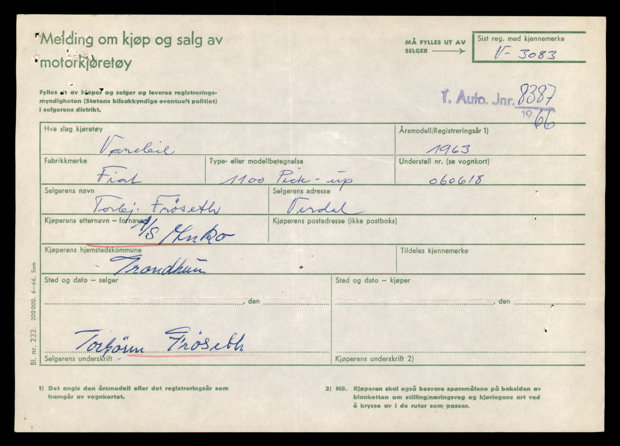 Møre og Romsdal vegkontor - Ålesund trafikkstasjon, AV/SAT-A-4099/F/Fe/L0035: Registreringskort for kjøretøy T 12653 - T 12829, 1927-1998, s. 1154