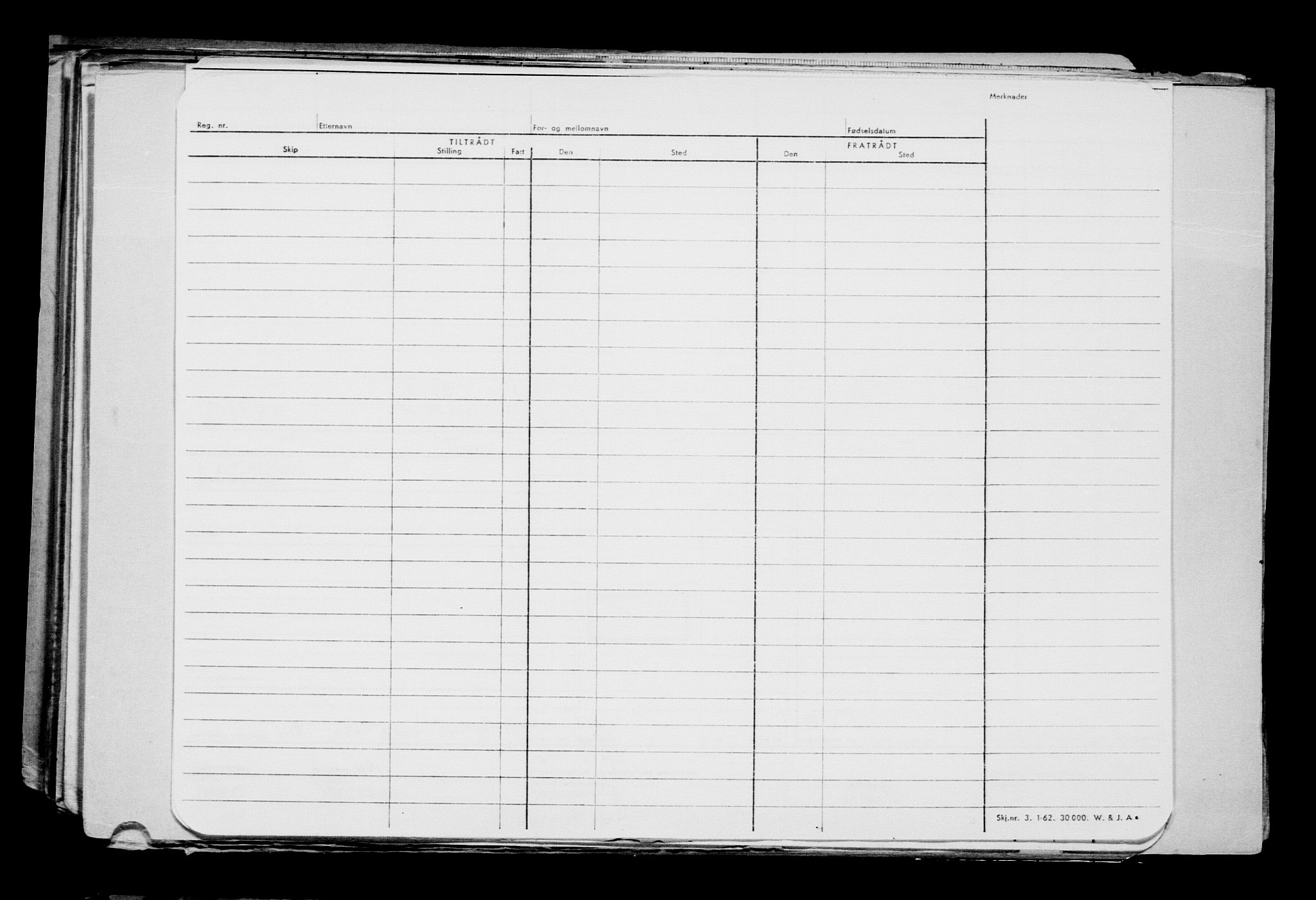 Direktoratet for sjømenn, AV/RA-S-3545/G/Gb/L0222: Hovedkort, 1923, s. 16