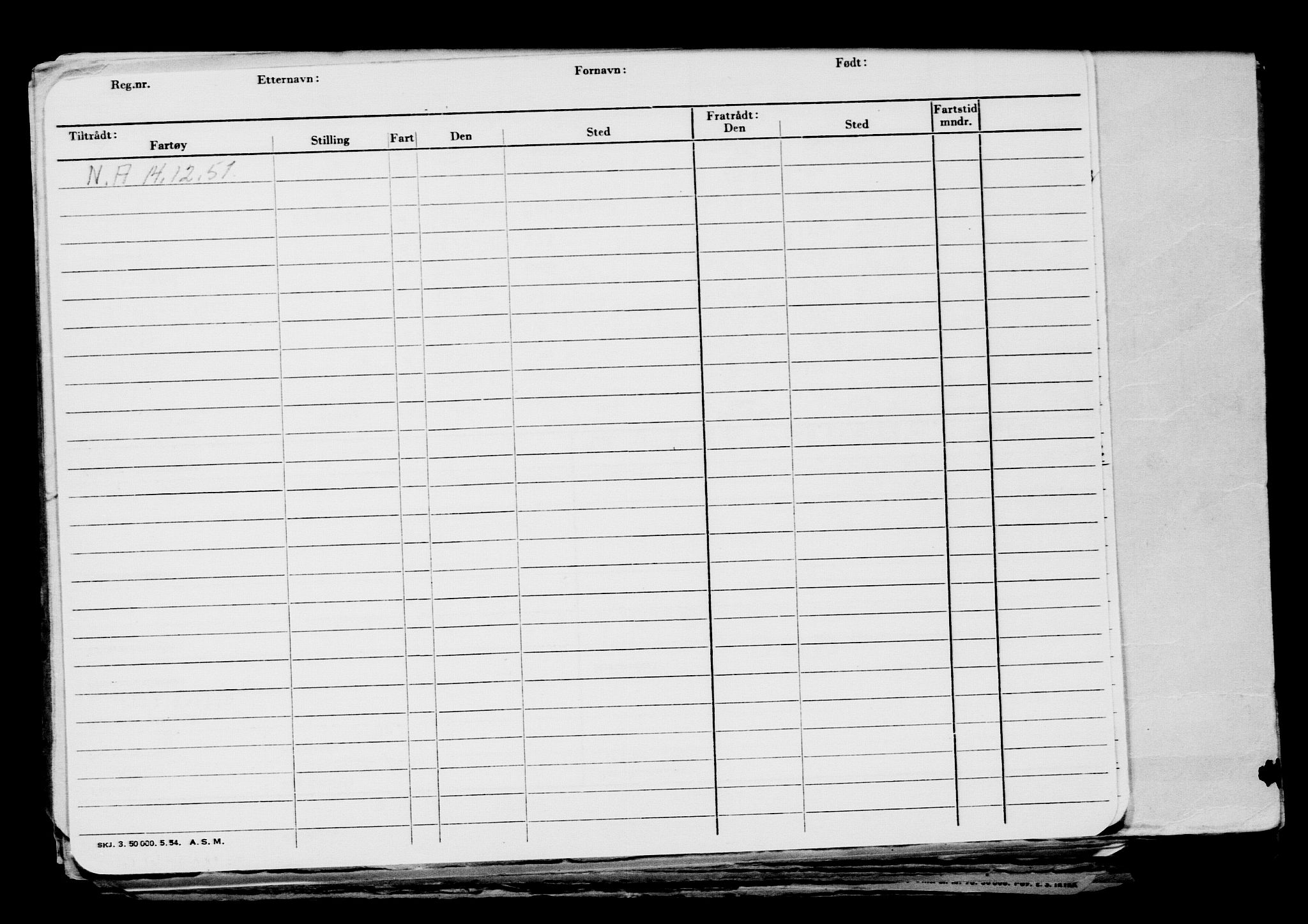 Direktoratet for sjømenn, AV/RA-S-3545/G/Gb/L0154: Hovedkort, 1917-1918, s. 307