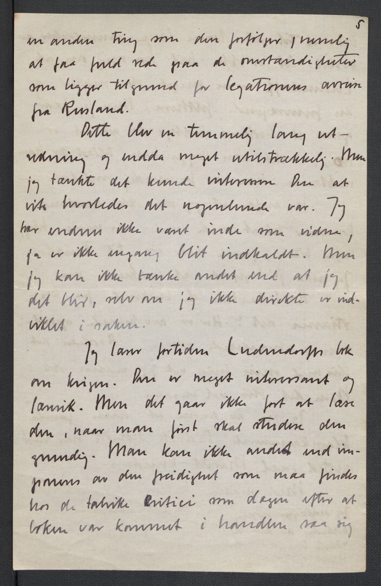 Quisling, Vidkun, RA/PA-0750/K/L0001: Brev til og fra Vidkun Quisling samt til og fra andre medlemmer av familien Quisling + karakterbøker, 1894-1929, s. 99