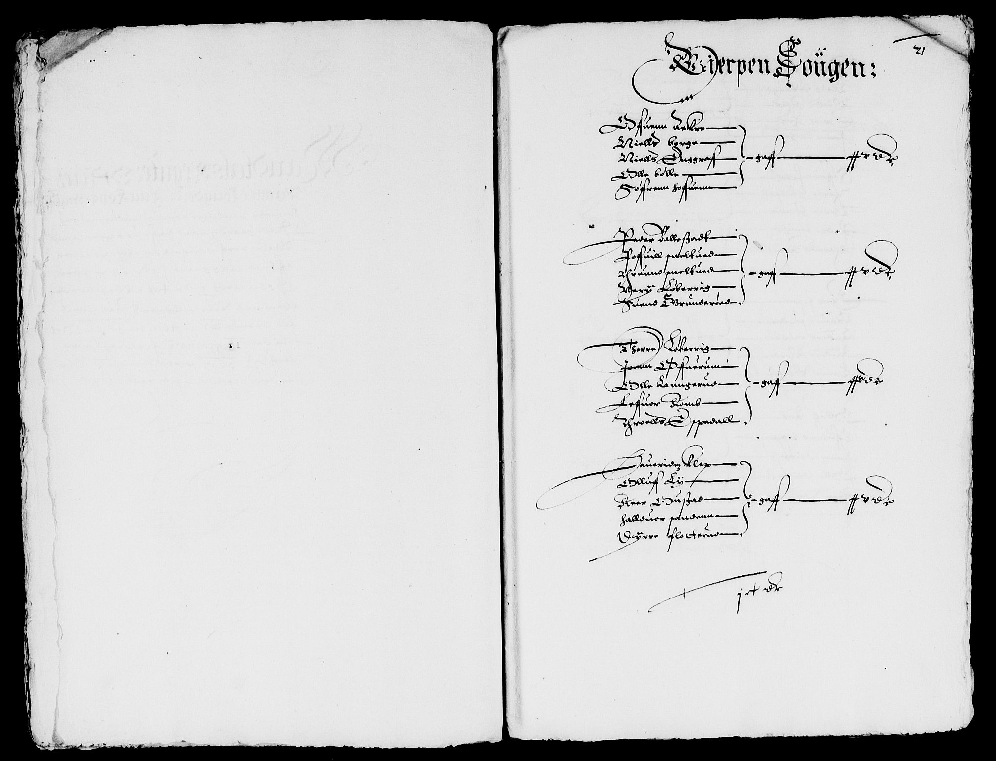 Rentekammeret inntil 1814, Reviderte regnskaper, Lensregnskaper, AV/RA-EA-5023/R/Rb/Rbp/L0005: Bratsberg len, 1612-1620