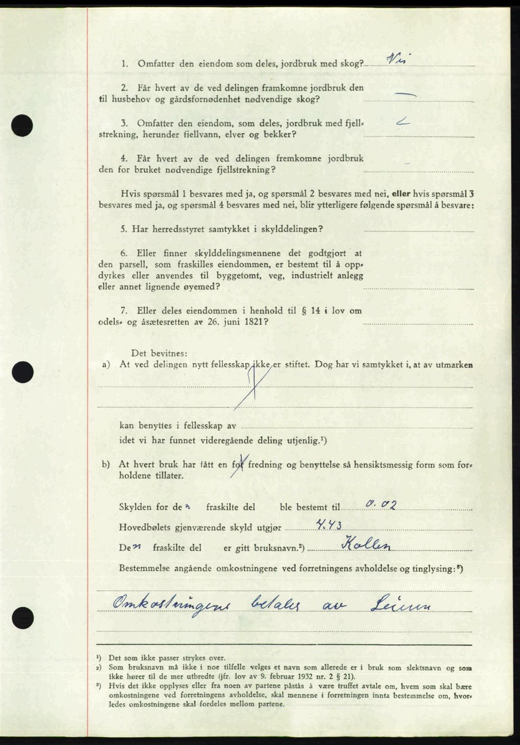 Nedenes sorenskriveri, AV/SAK-1221-0006/G/Gb/Gba/L0057: Pantebok nr. A9, 1947-1947, Dagboknr: 1090/1947