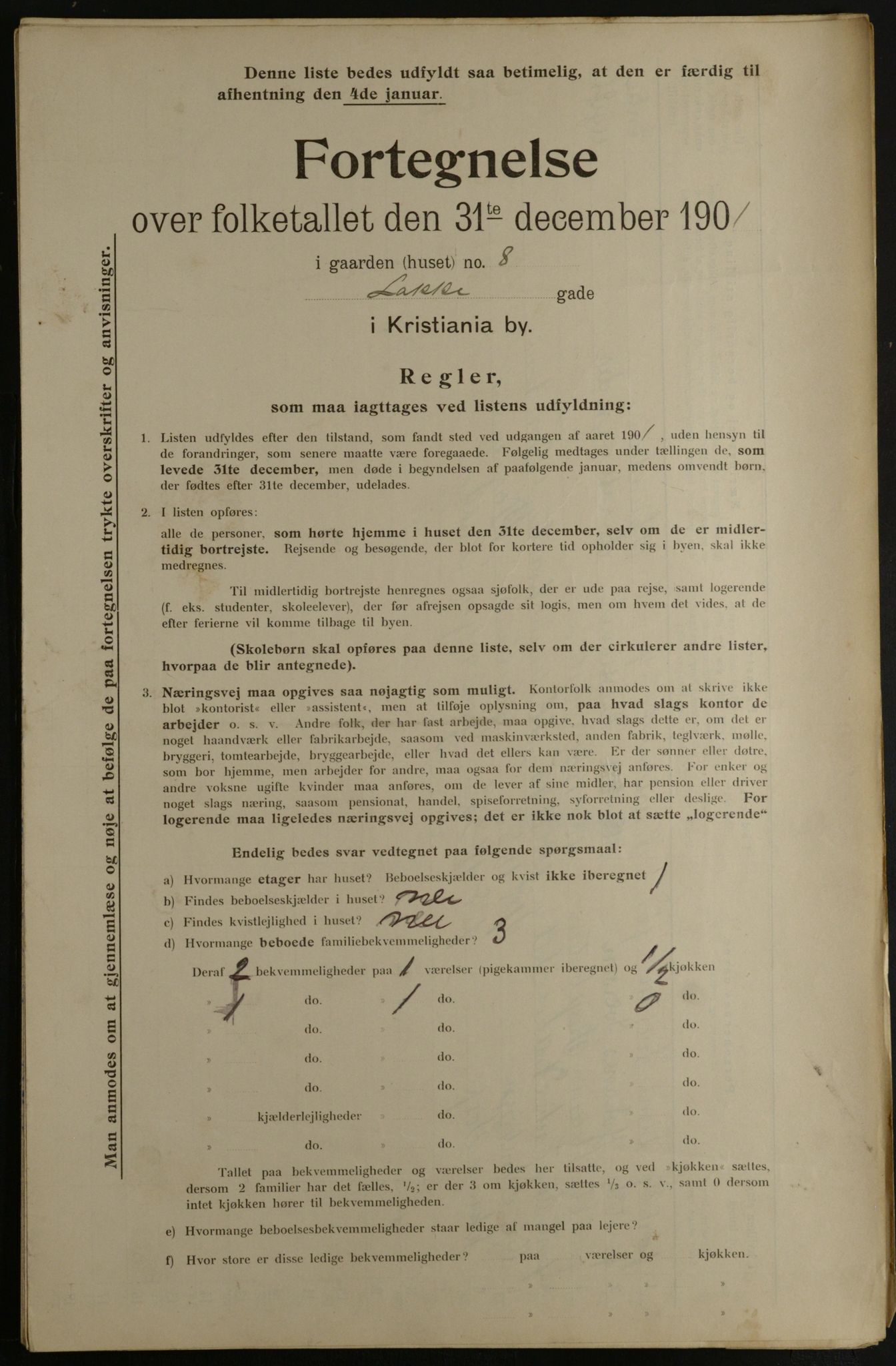OBA, Kommunal folketelling 31.12.1901 for Kristiania kjøpstad, 1901, s. 8544
