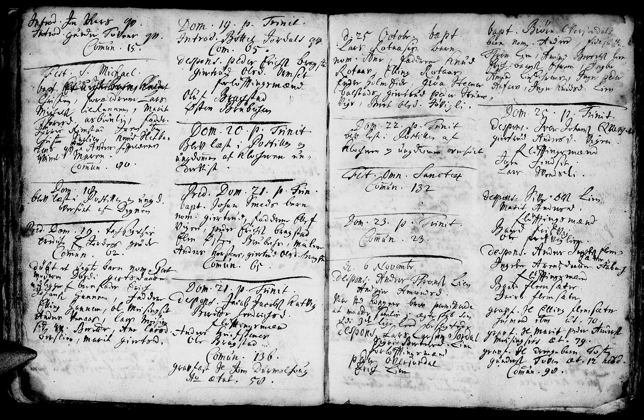 Ministerialprotokoller, klokkerbøker og fødselsregistre - Møre og Romsdal, AV/SAT-A-1454/586/L0977: Ministerialbok nr. 586A03, 1706-1731
