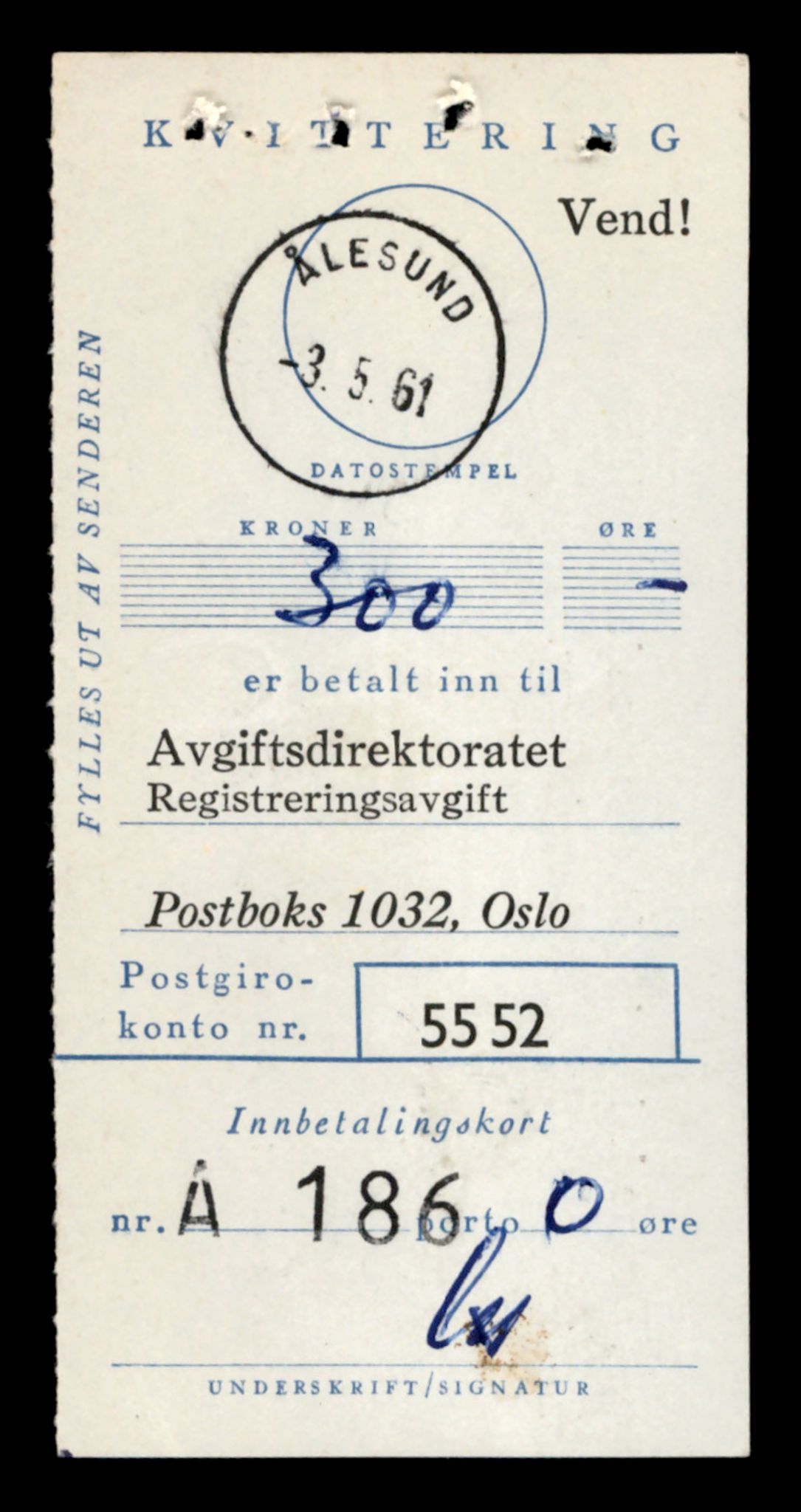 Møre og Romsdal vegkontor - Ålesund trafikkstasjon, AV/SAT-A-4099/F/Fe/L0036: Registreringskort for kjøretøy T 12831 - T 13030, 1927-1998, s. 293