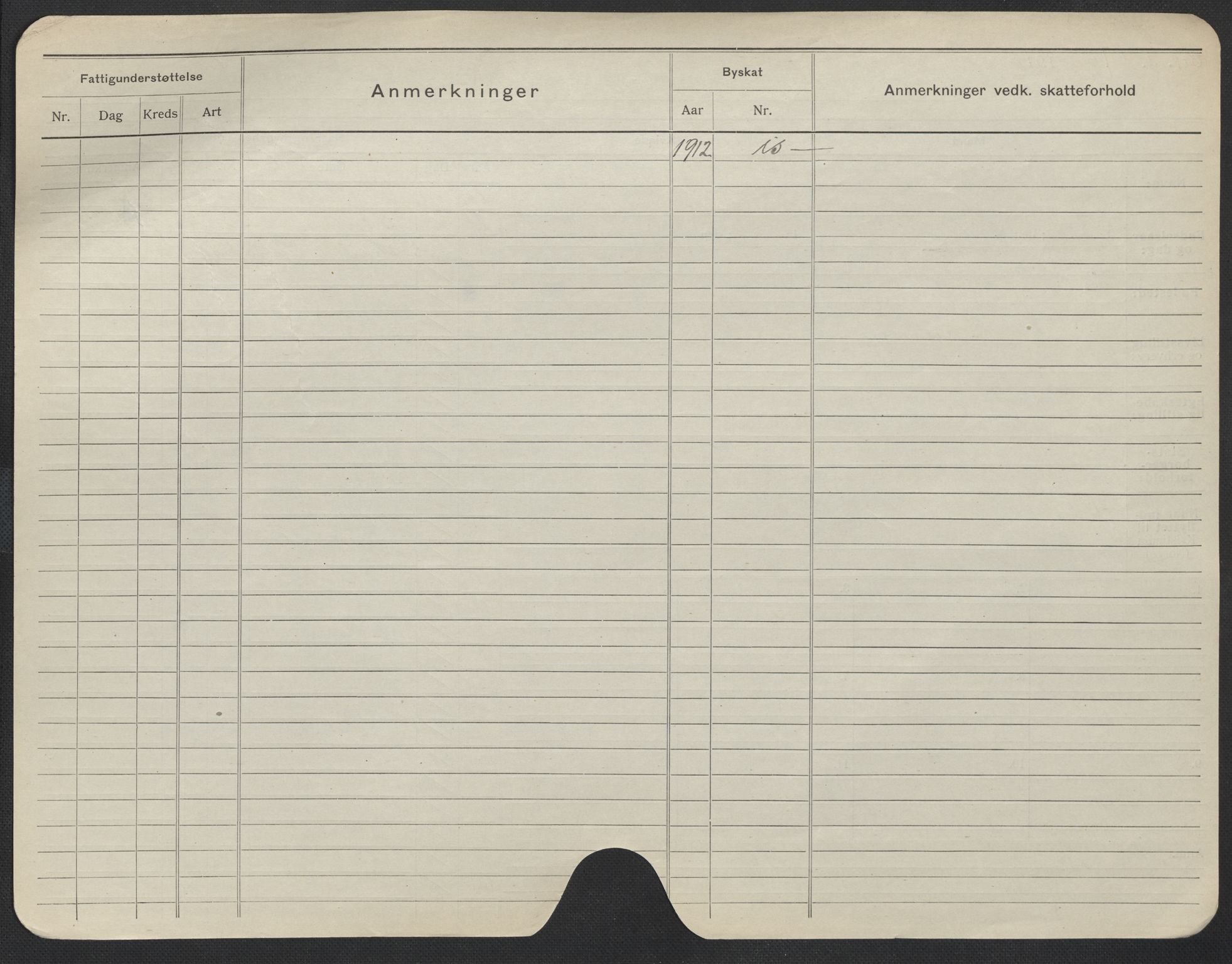 Oslo folkeregister, Registerkort, SAO/A-11715/F/Fa/Fac/L0009: Menn, 1906-1914, s. 100b