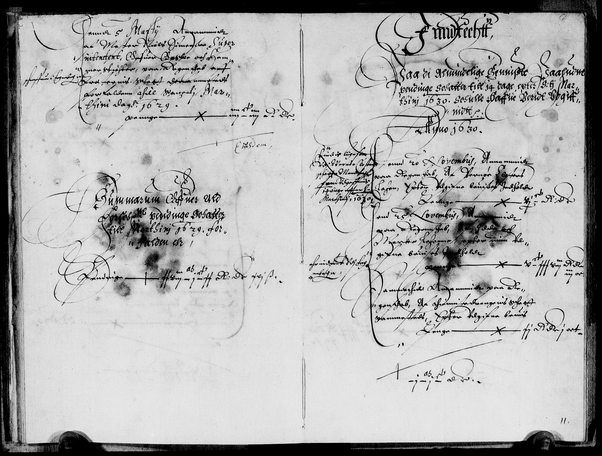 Rentekammeret inntil 1814, Reviderte regnskaper, Lensregnskaper, AV/RA-EA-5023/R/Rb/Rba/L0102: Akershus len, 1630