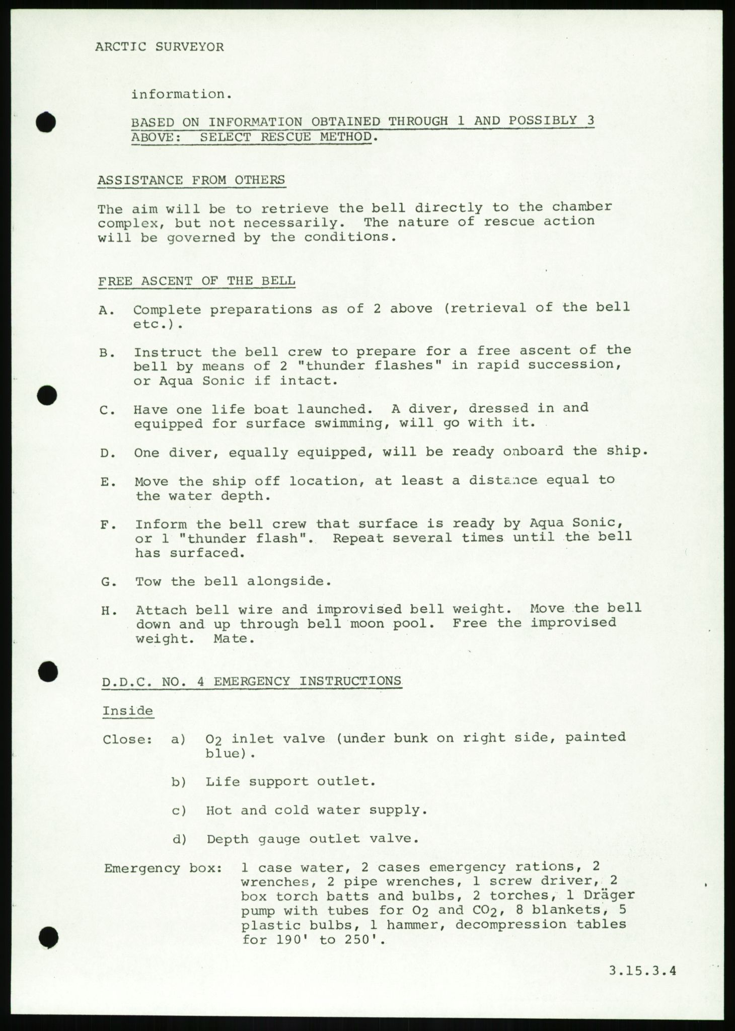 Justisdepartementet, Granskningskommisjonen ved Alexander Kielland-ulykken 27.3.1980, AV/RA-S-1165/D/L0016: O Beredskapsplaner (Doku.liste + O1-O3 av 3), 1980-1981, s. 204