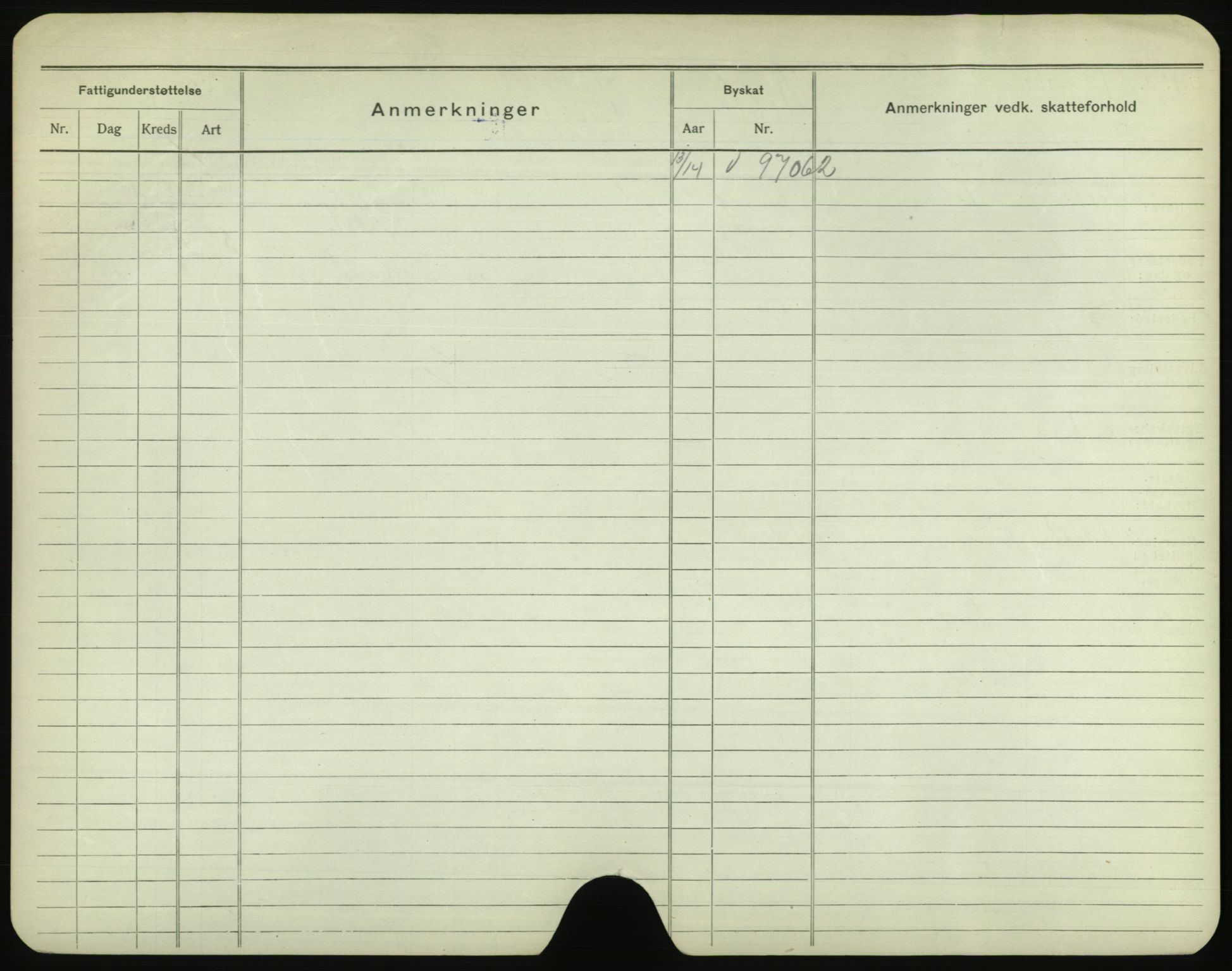 Oslo folkeregister, Registerkort, SAO/A-11715/F/Fa/Fac/L0001: Menn, 1906-1914, s. 1175b