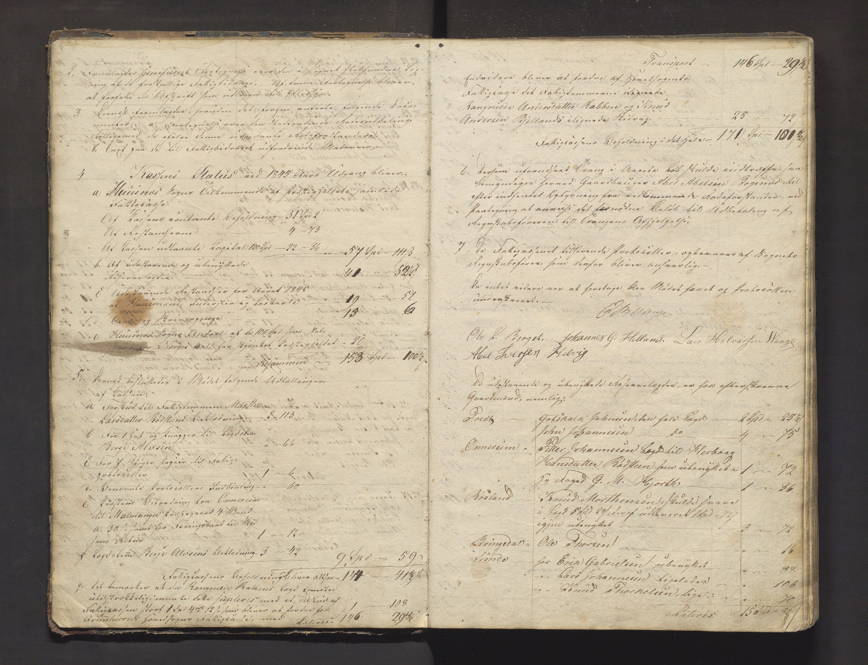 Kvinnherad kommune. Husnes sokn fattigstyre , IKAH/1224-311.3/A/Aa/L0001: Møtebok for Husnes sokn fattigstyre , 1846-1909