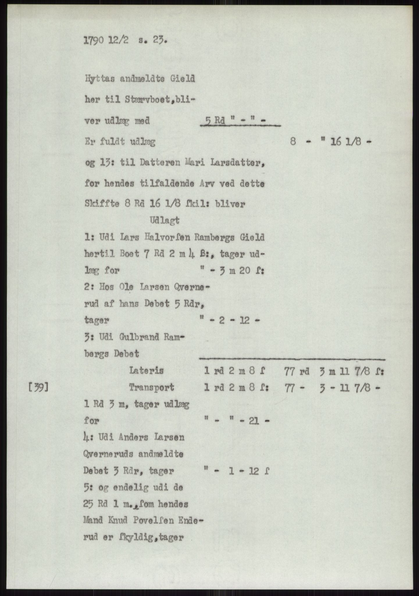 Samlinger til kildeutgivelse, Diplomavskriftsamlingen, AV/RA-EA-4053/H/Ha, s. 970