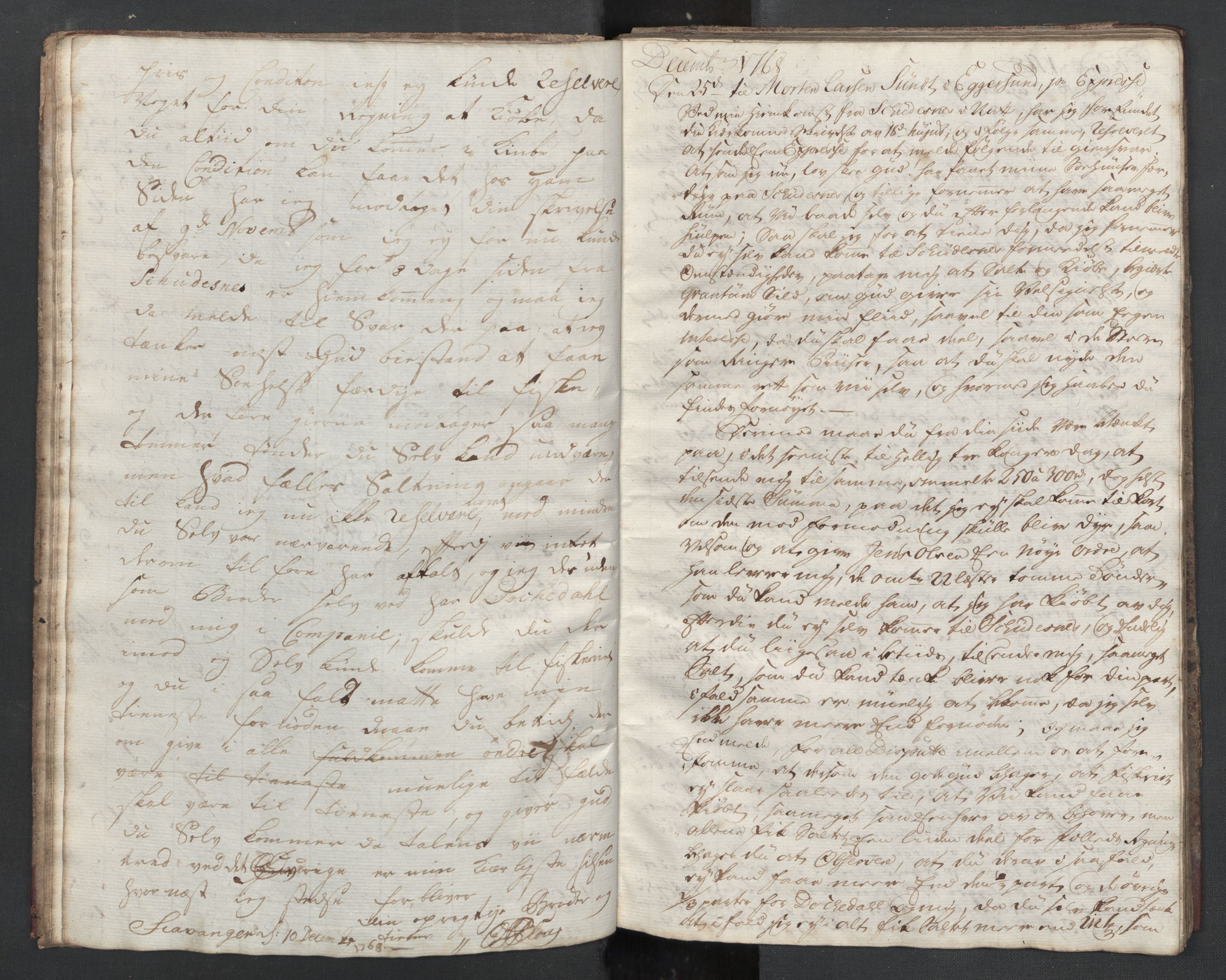 Pa 0003 - Ploug & Sundt, handelshuset, SAST/A-100109/B/L0001: Kopibok, 1768-1770, s. 10
