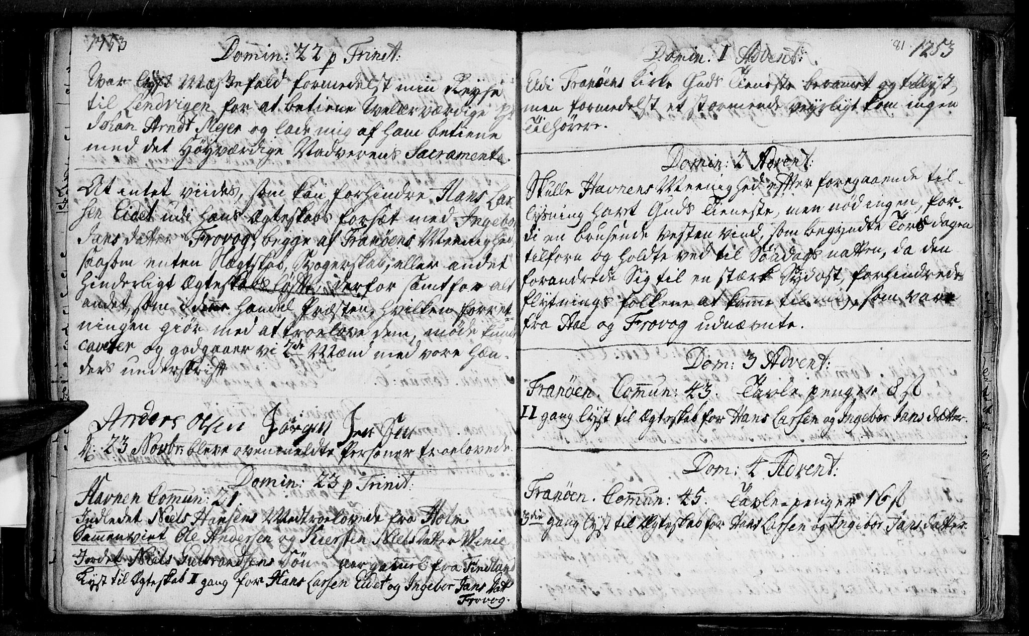 Ibestad sokneprestembete, SATØ/S-0077/H/Ha/Haa/L0001kirke: Ministerialbok nr. 1, 1744-1757, s. 81