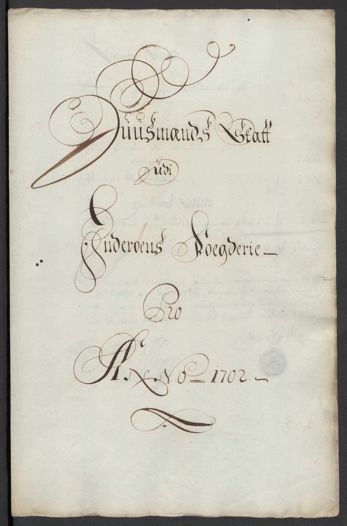 Rentekammeret inntil 1814, Reviderte regnskaper, Fogderegnskap, RA/EA-4092/R63/L4312: Fogderegnskap Inderøy, 1701-1702, s. 352