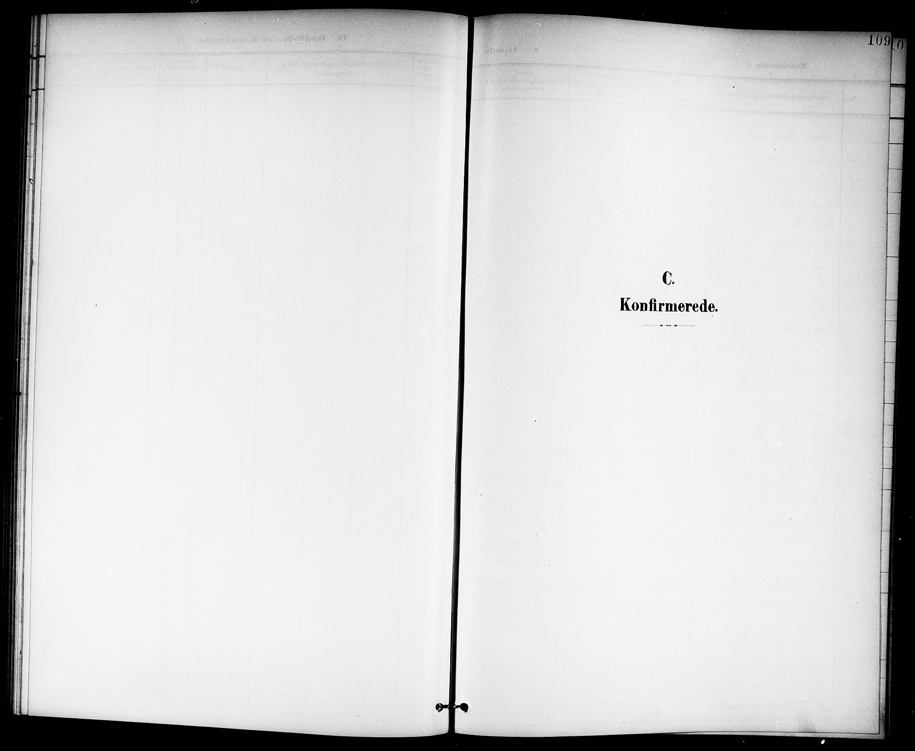 Hol kirkebøker, SAKO/A-227/G/Ga/L0001: Klokkerbok nr. I 1, 1900-1919, s. 109