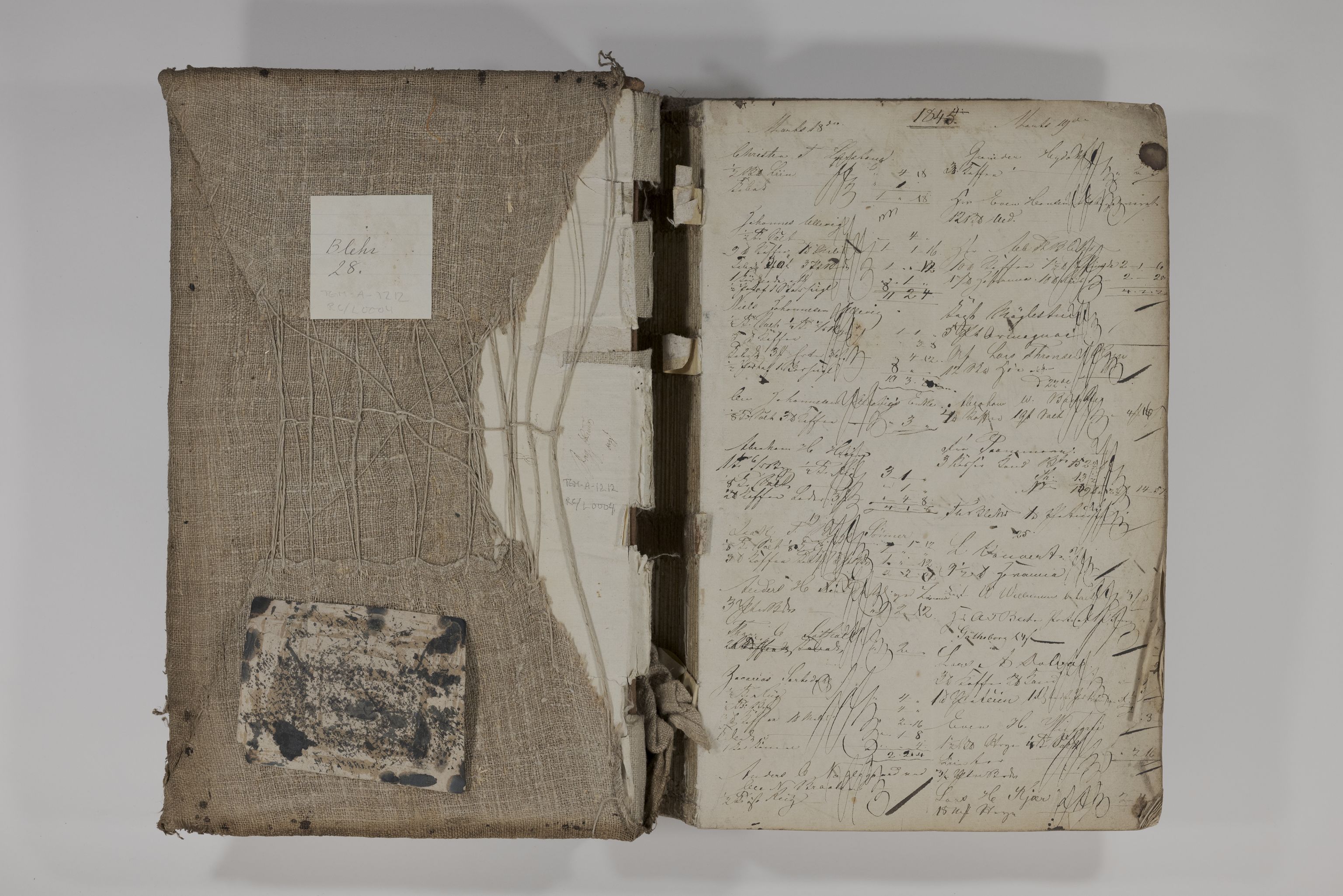 Blehr/ Kjellestad, TEMU/TGM-A-1212/R/Rc/L0004: Journal, 1845-1852, s. 2