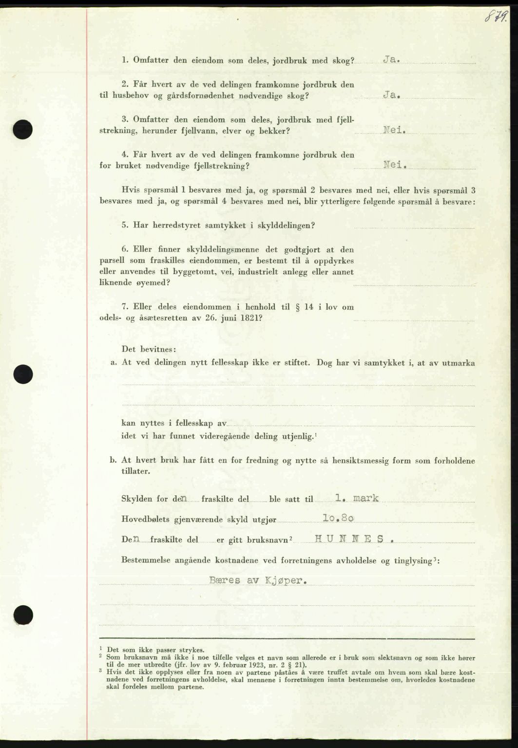 Nordmøre sorenskriveri, AV/SAT-A-4132/1/2/2Ca: Pantebok nr. A109, 1948-1948, Dagboknr: 3187/1948