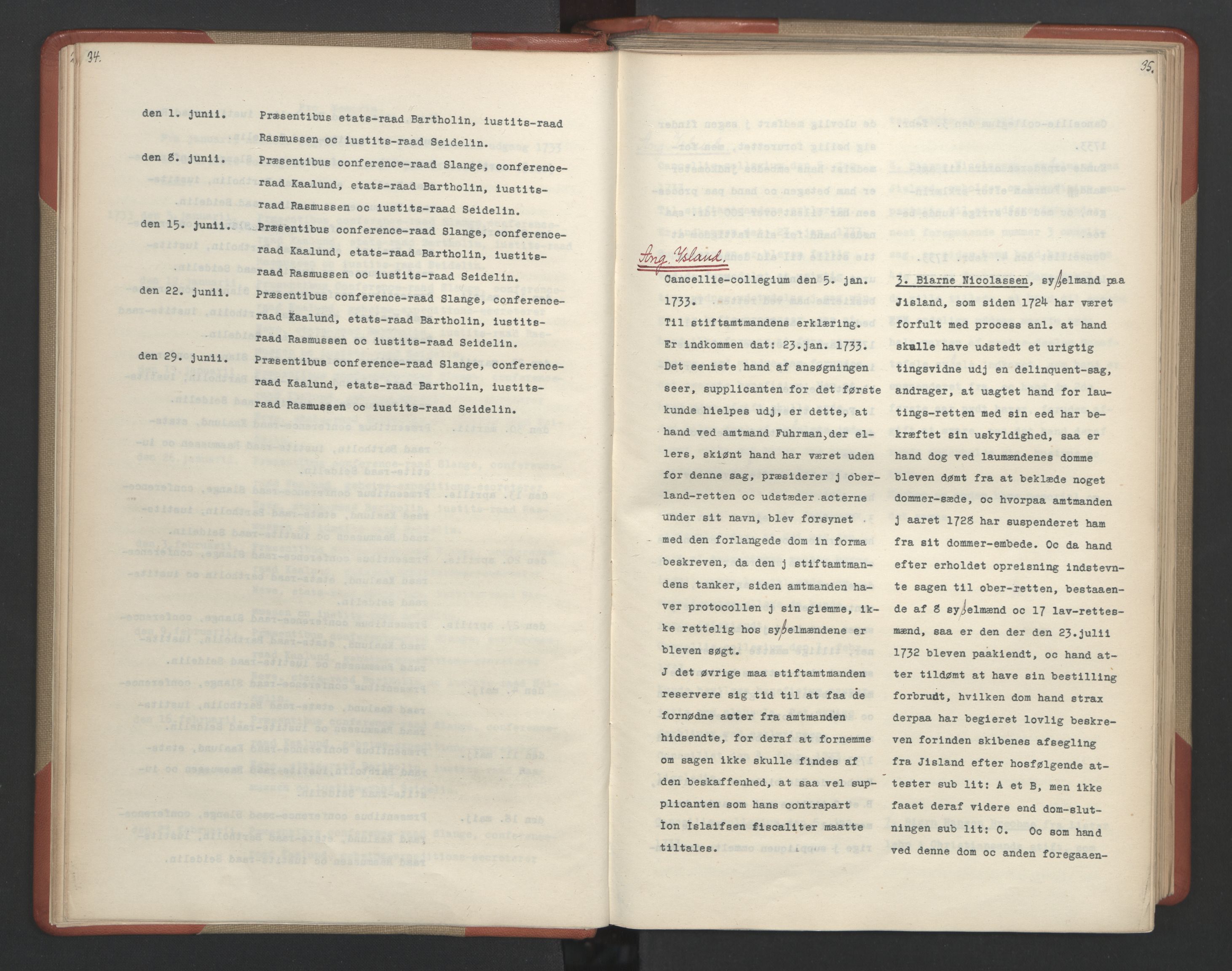 Avskriftsamlingen, RA/EA-4022/F/Fa/L0096: Supplikker, 1733, s. 21