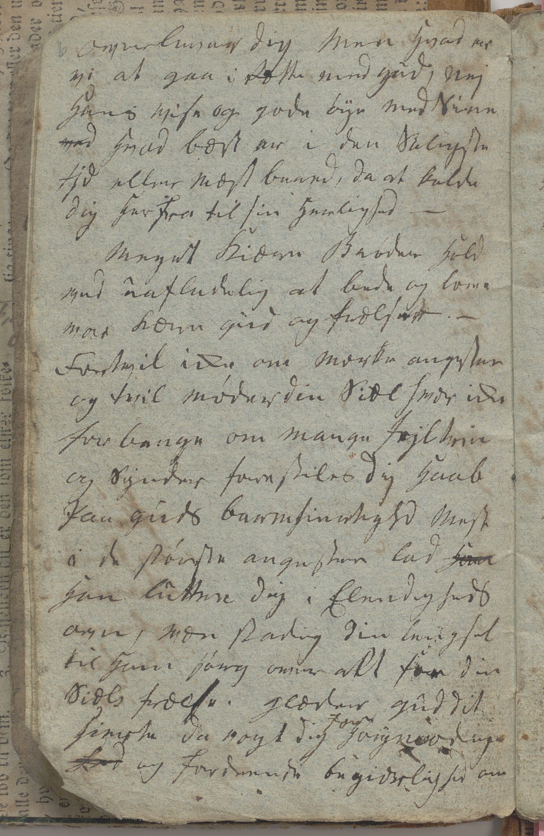 Heggtveitsamlingen, TMF/A-1007/H/L0045/0004: Brev, kopibøker, biografiske opptegnelser etc. / "Blegen", 1815-1830, s. 6